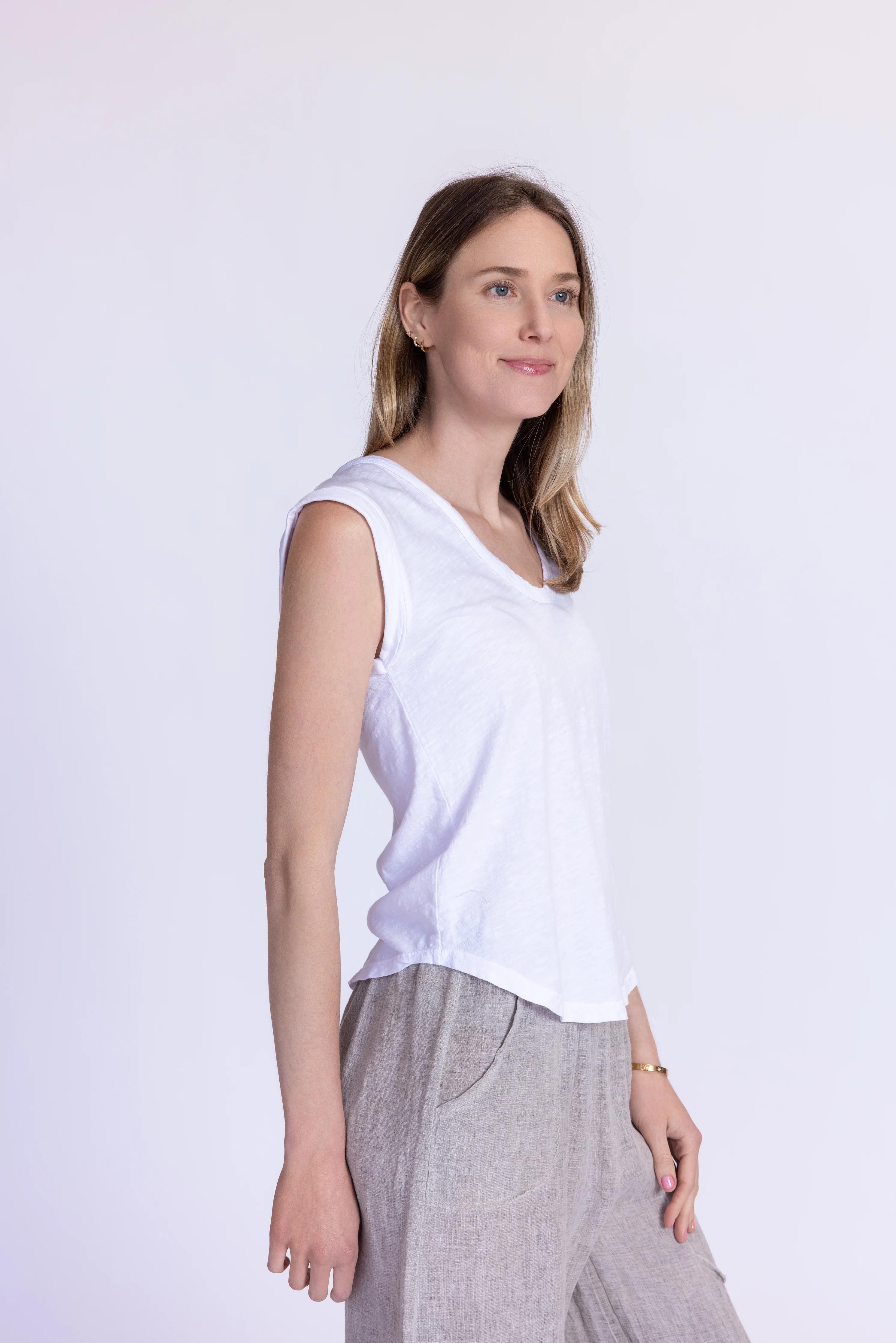 Adelaine Sleeveless Top - Image 3