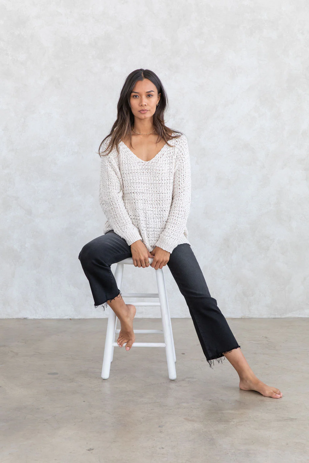 Camden Loose Knit Sweater - Image 3