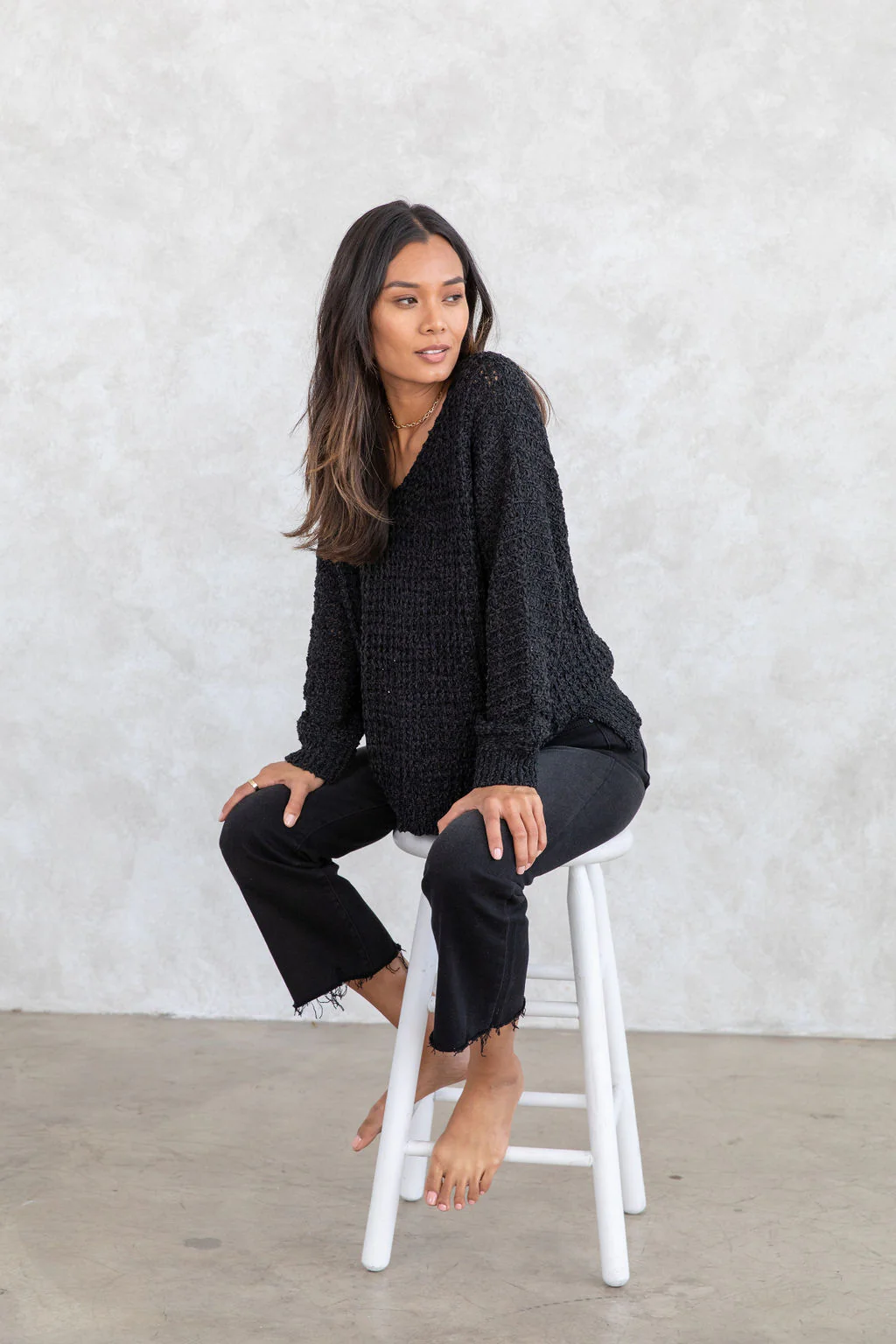 Camden Loose Knit Sweater - Image 4