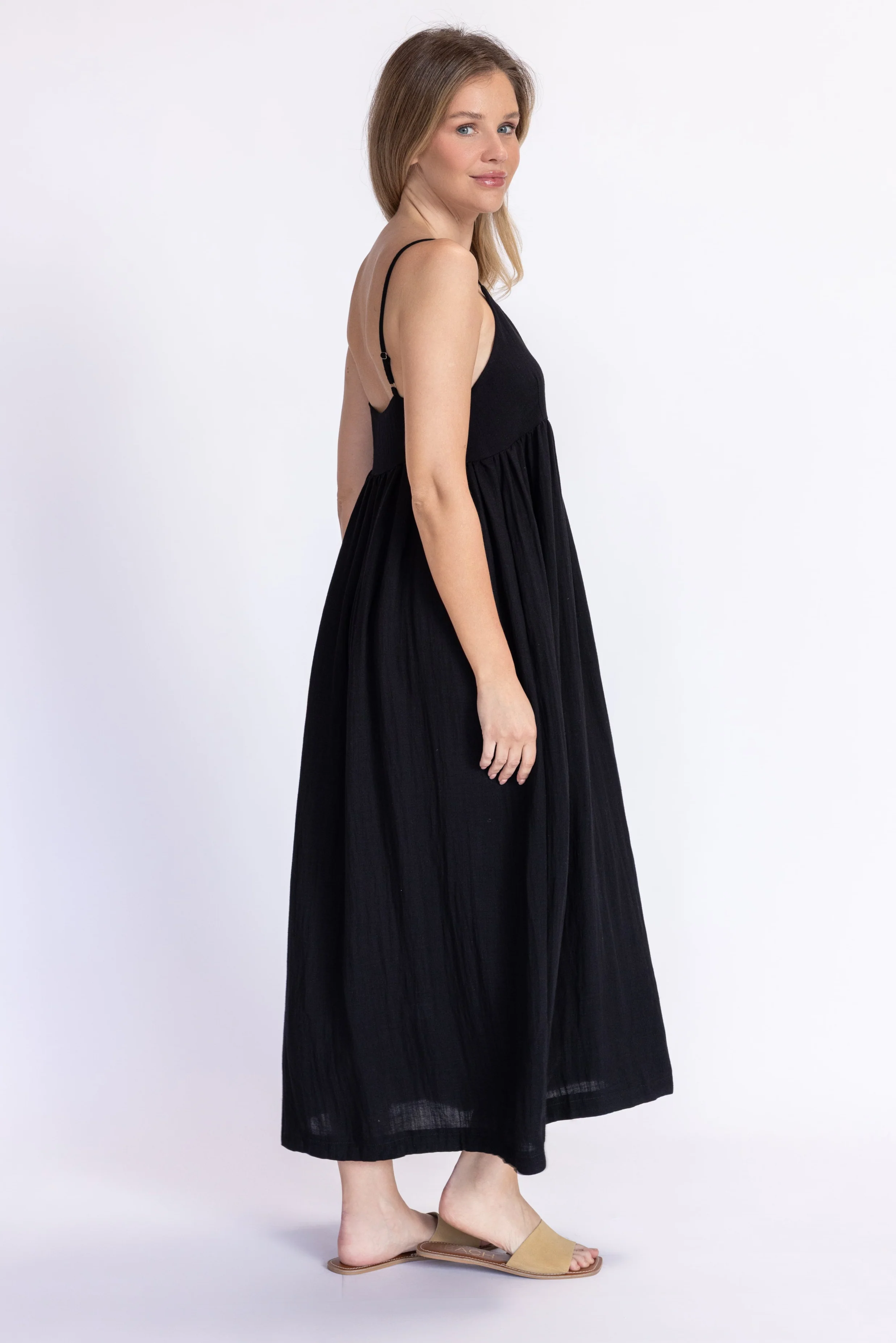 Kacey Linen Maxi Dress - Image 6