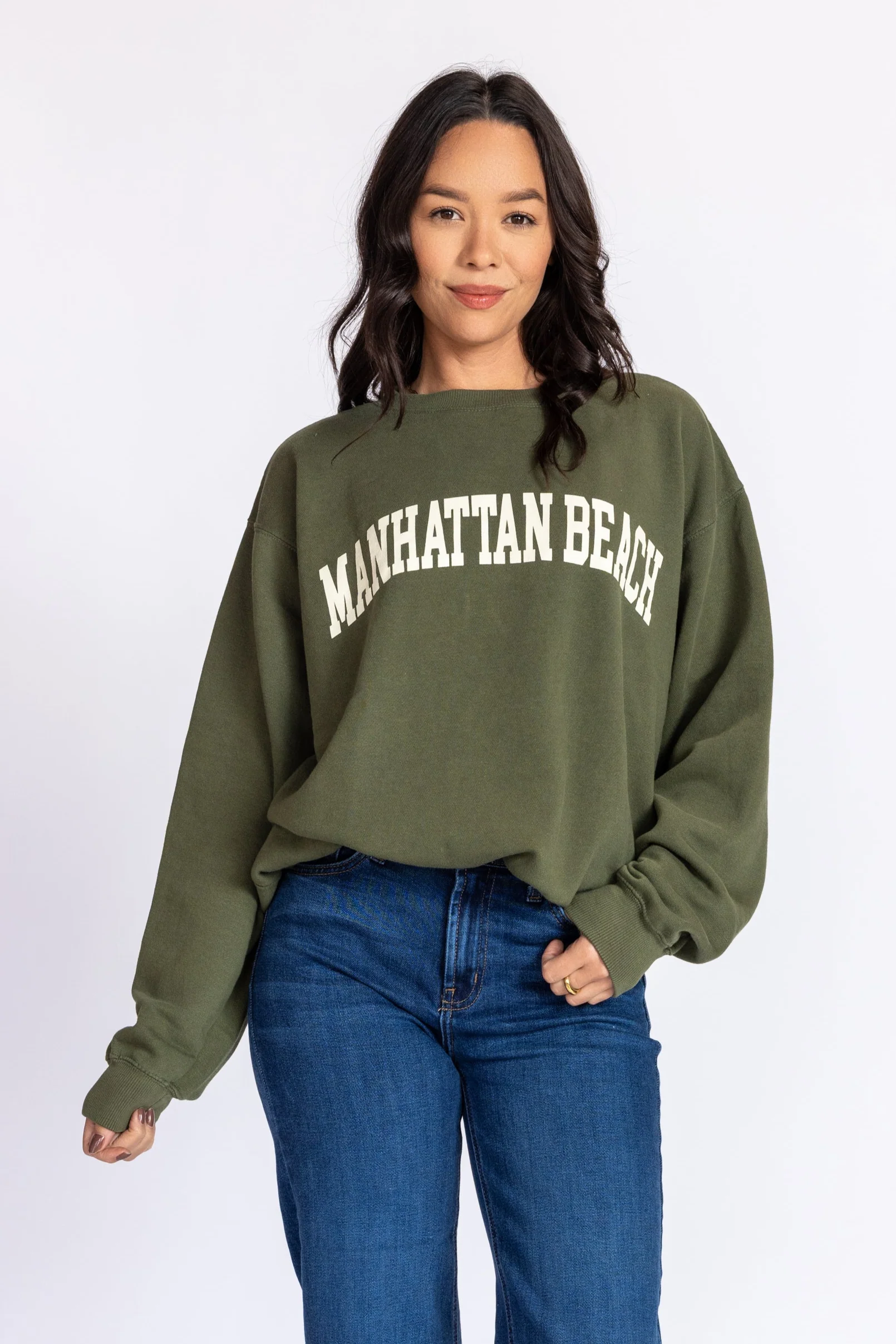 Manhattan Beach Crewneck Sweatshirt - Image 9