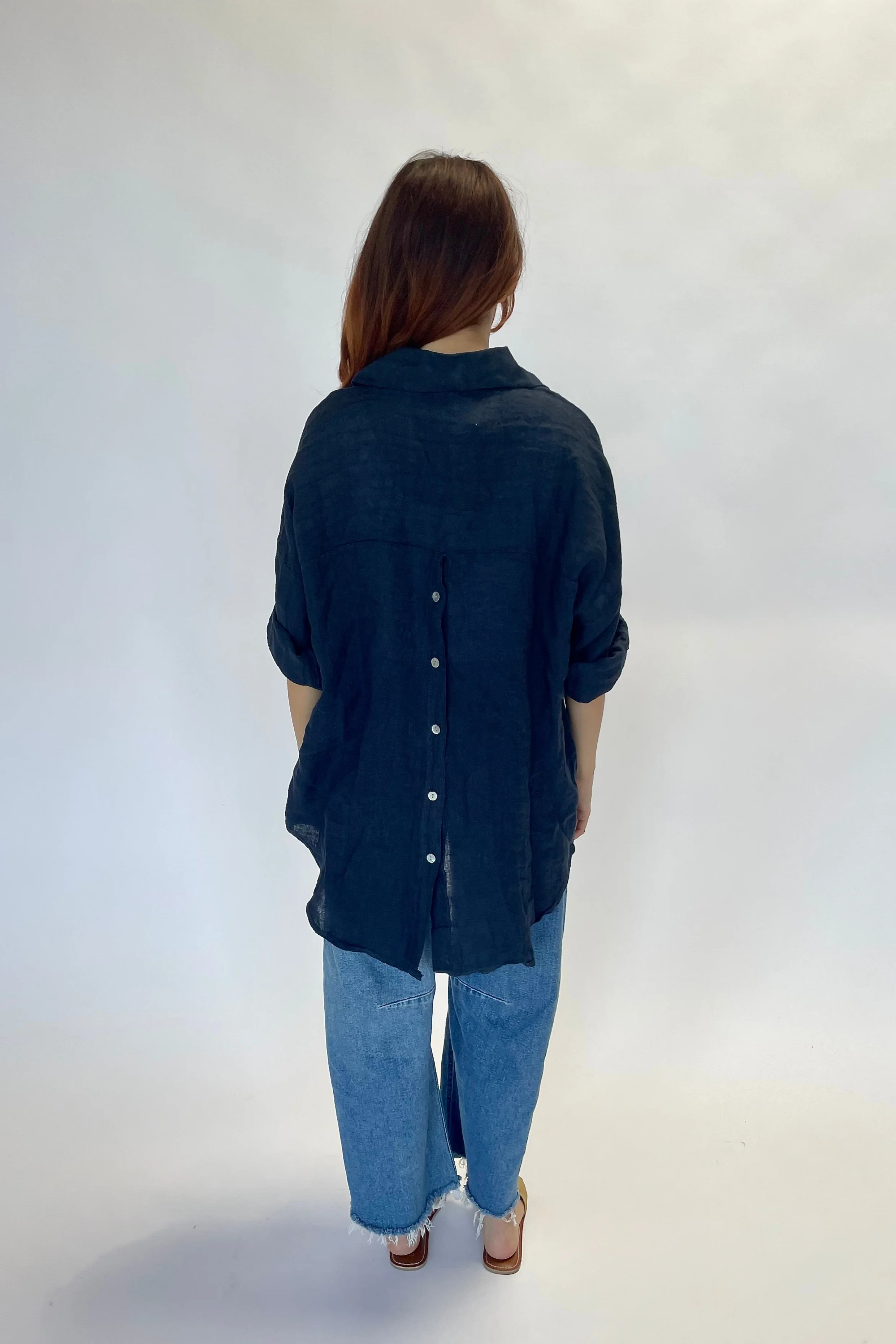 Easy Breezy Linen Button Down - Image 12
