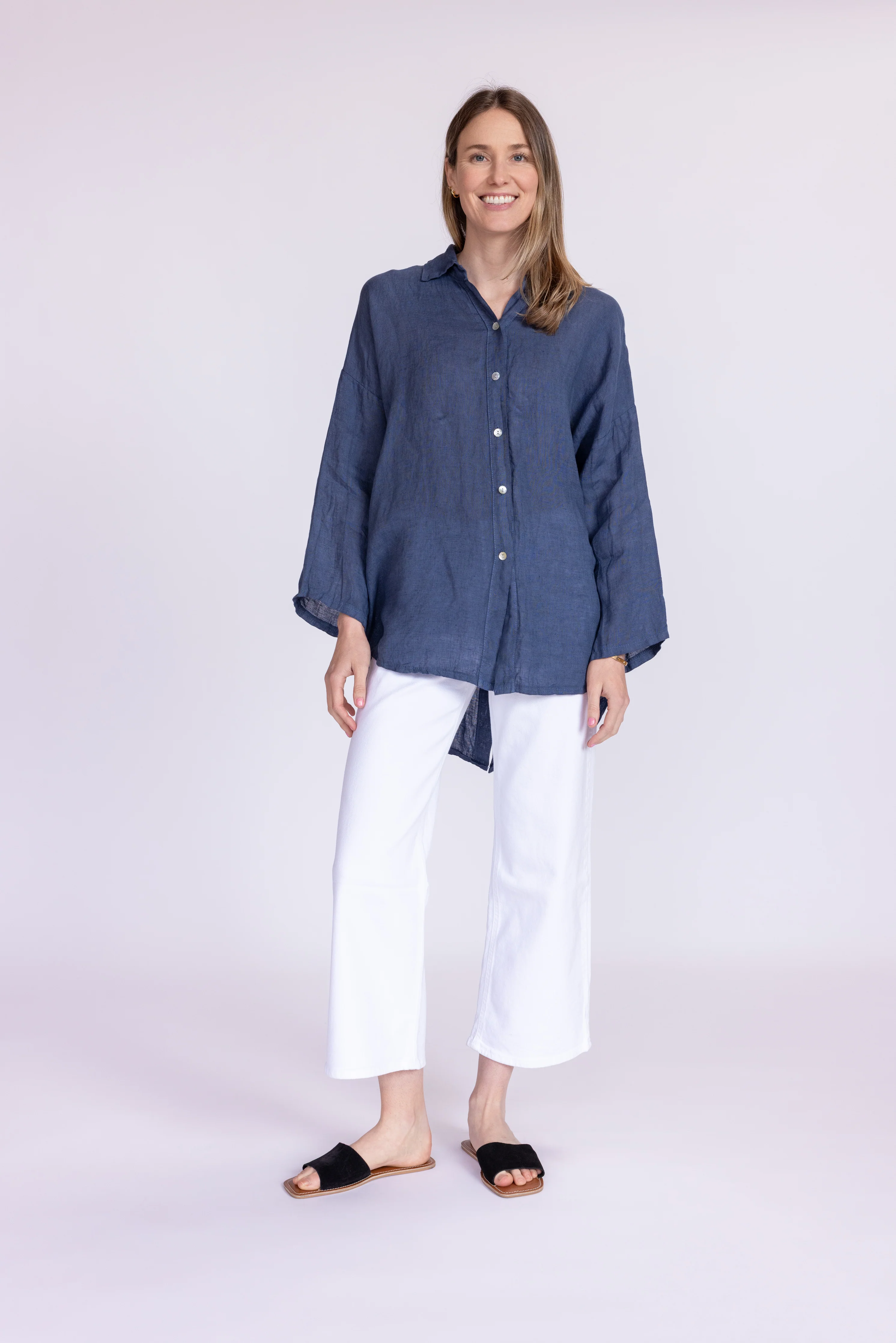 Easy Breezy Linen Button Down - Image 13