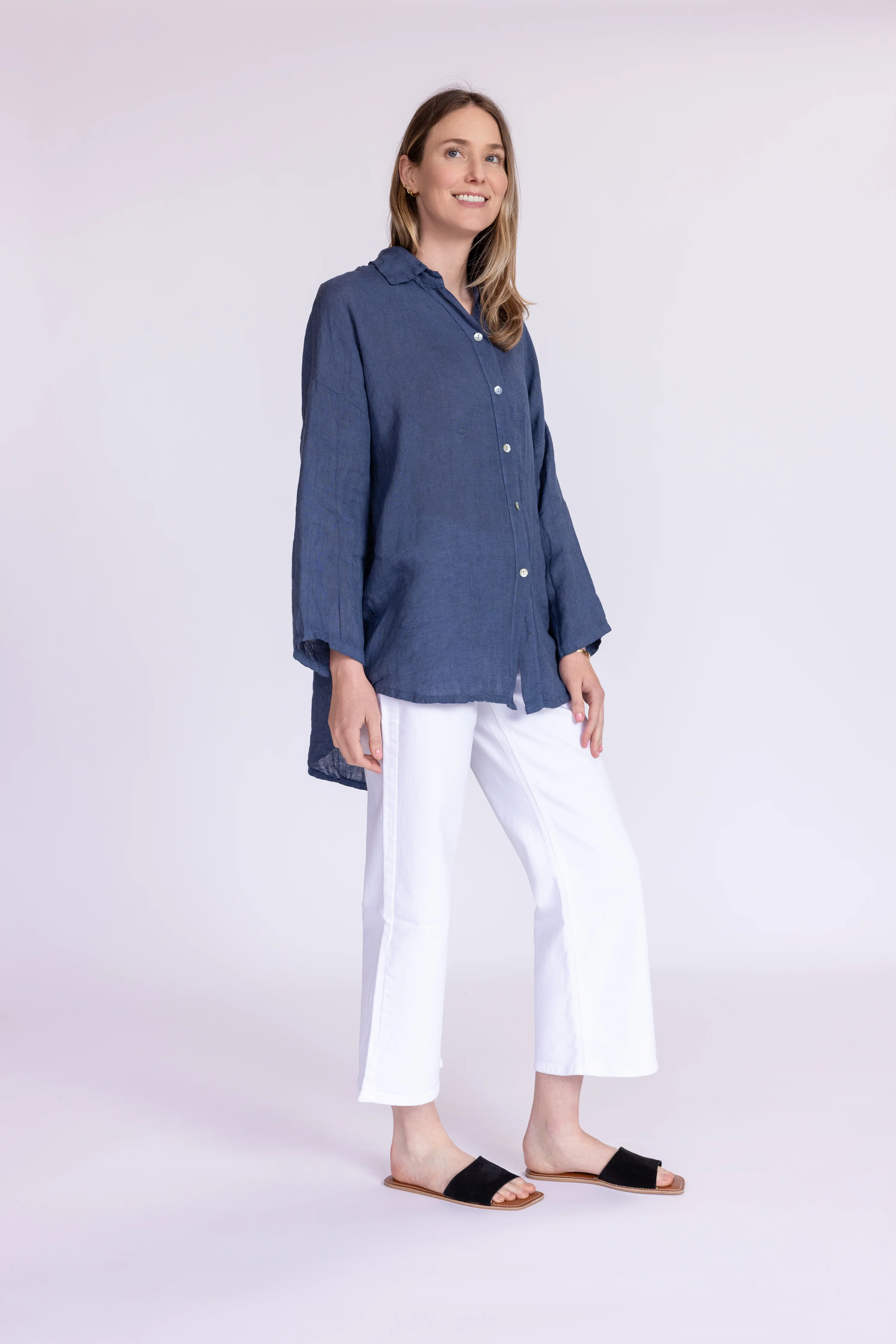 Easy Breezy Linen Button Down - Image 14