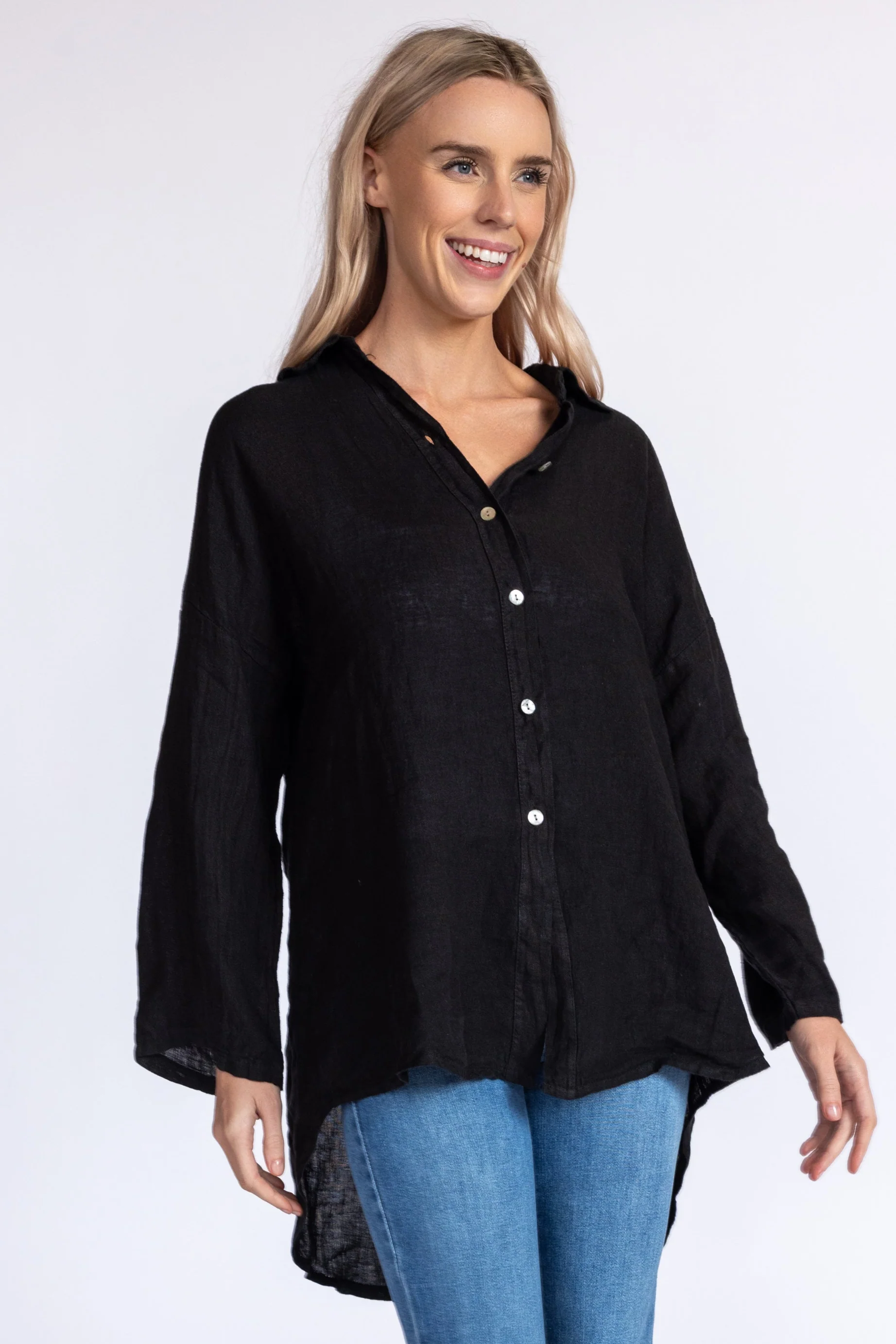 Easy Breezy Linen Button Down - Image 3