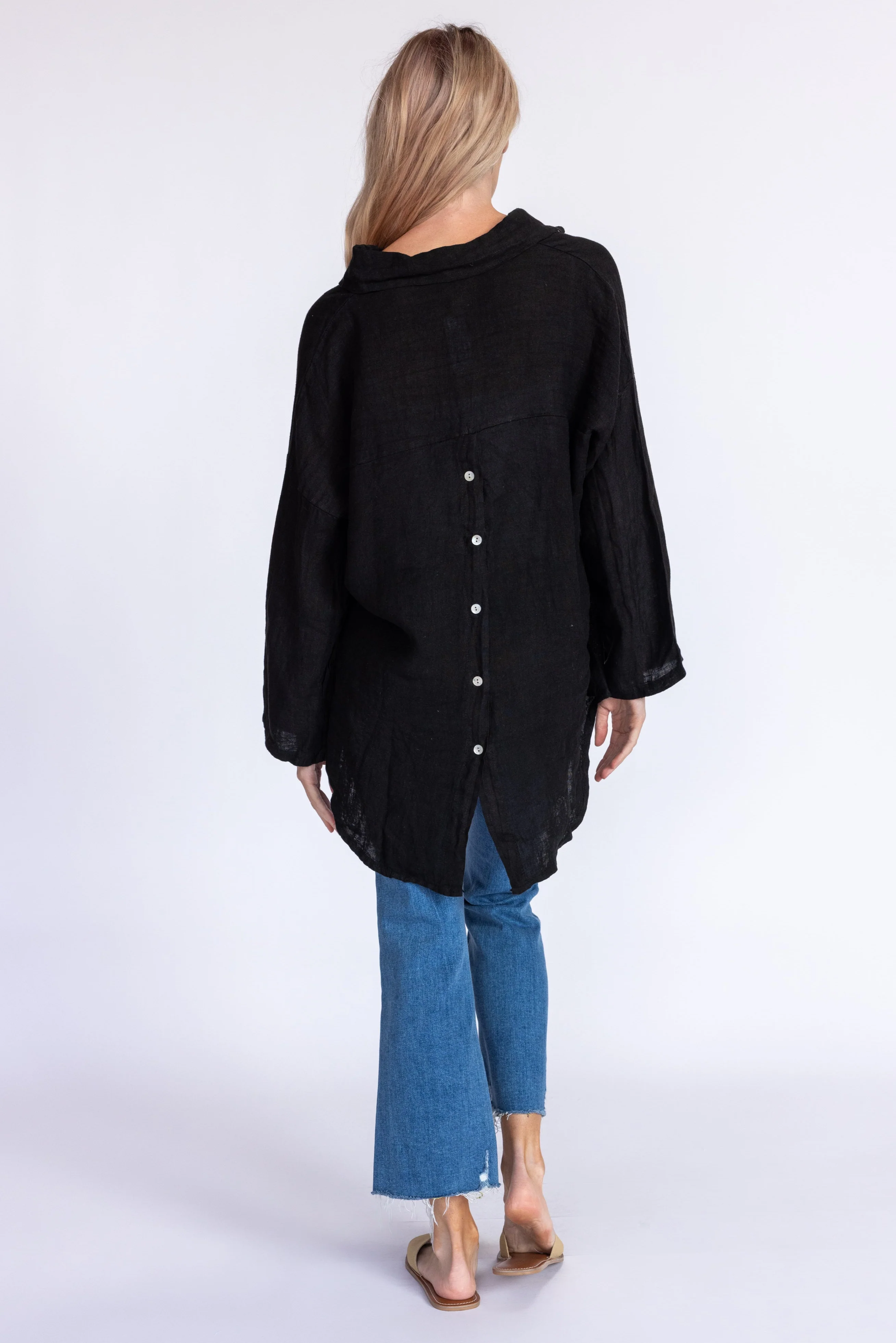 Easy Breezy Linen Button Down - Image 5