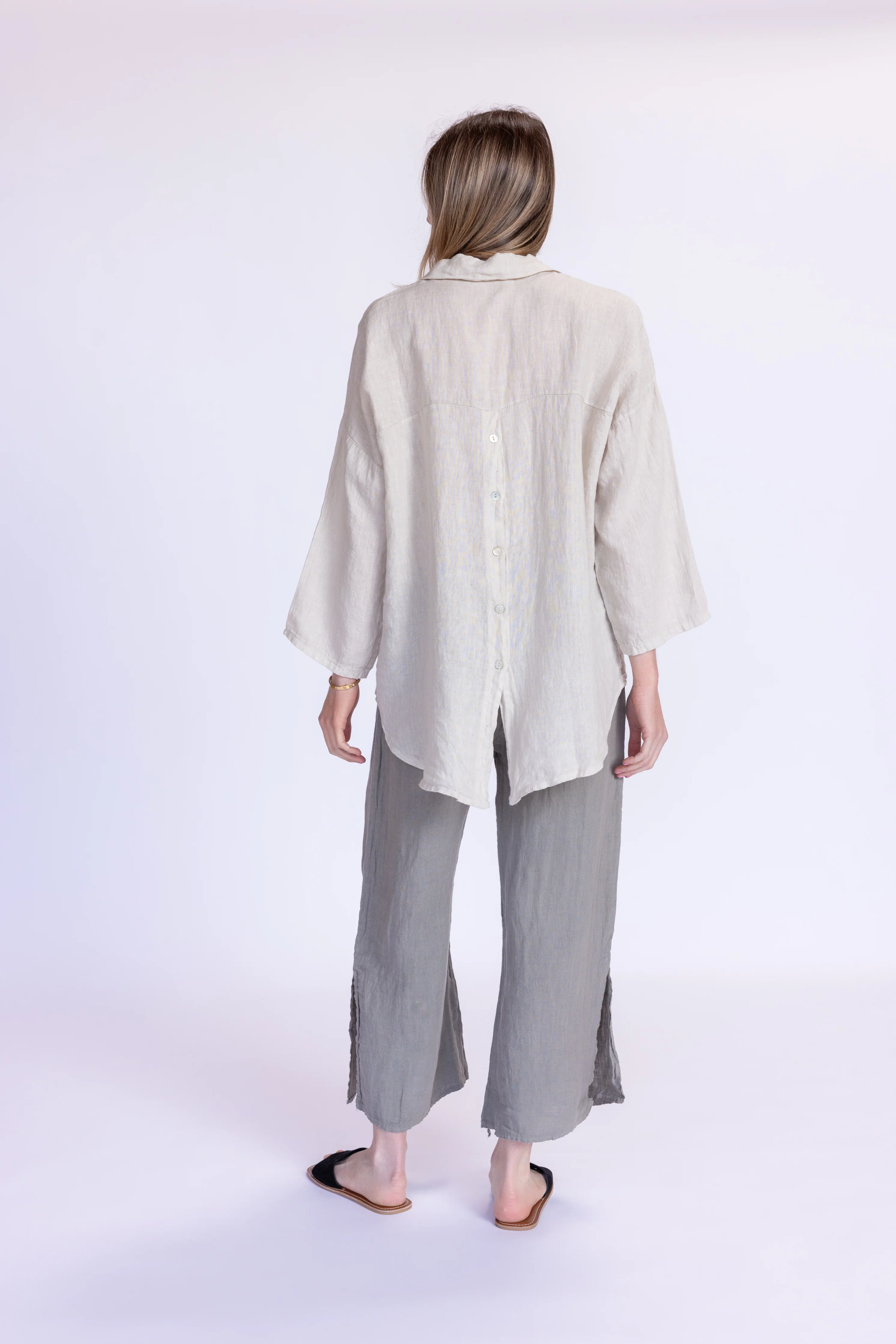 Easy Breezy Linen Button Down - Image 8