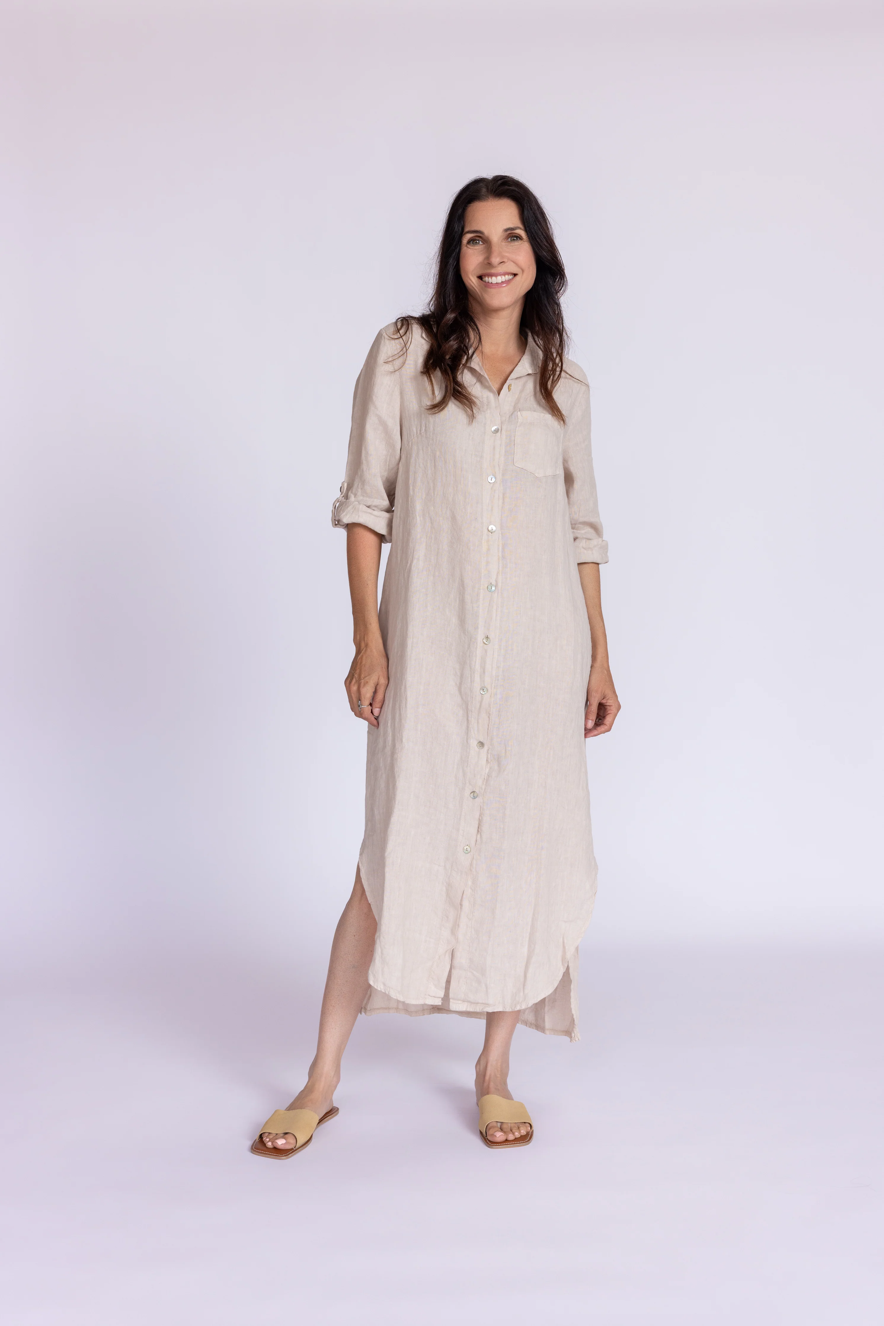 Island Time Linen Dress - Image 10