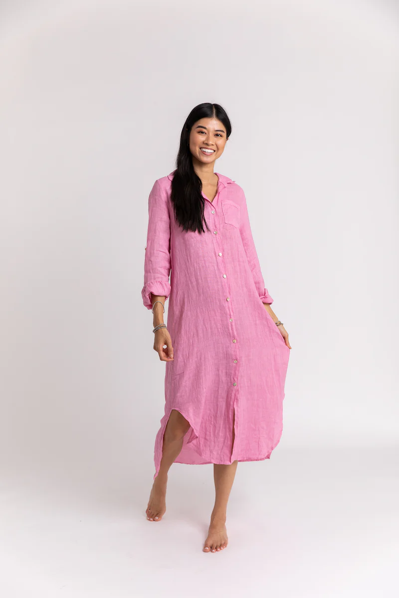 Island Time Linen Dress - Image 21