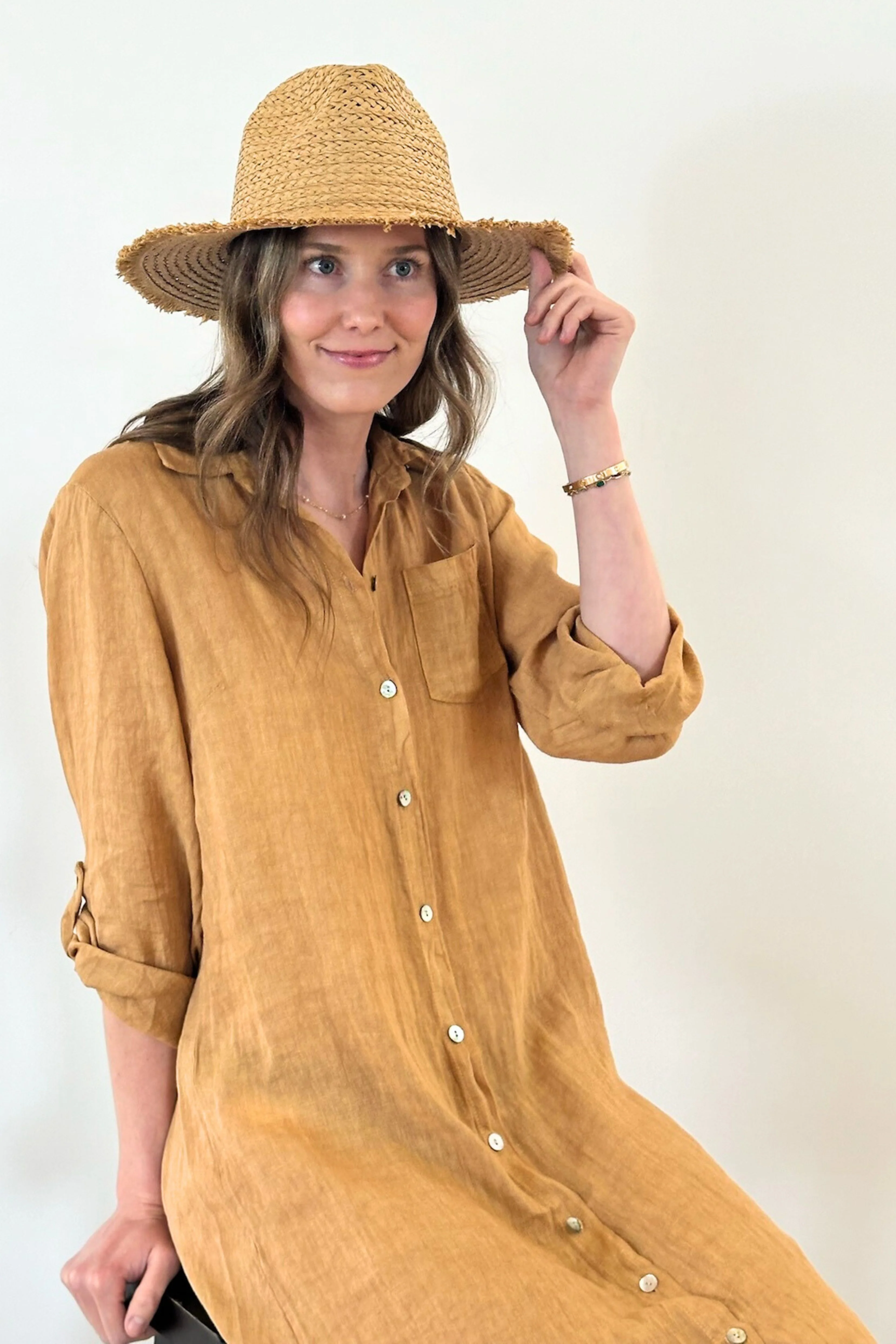 Island Time Linen Dress - Image 24