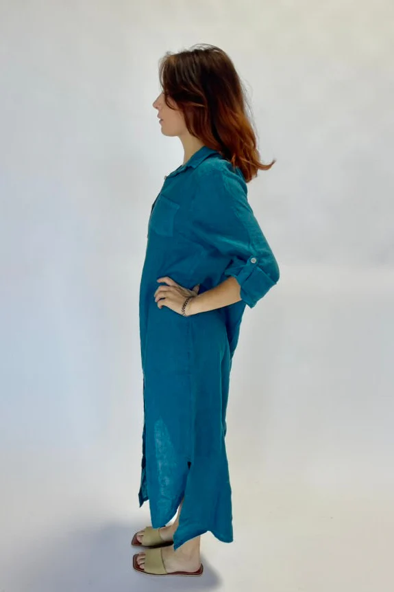 Island Time Linen Dress - Image 26