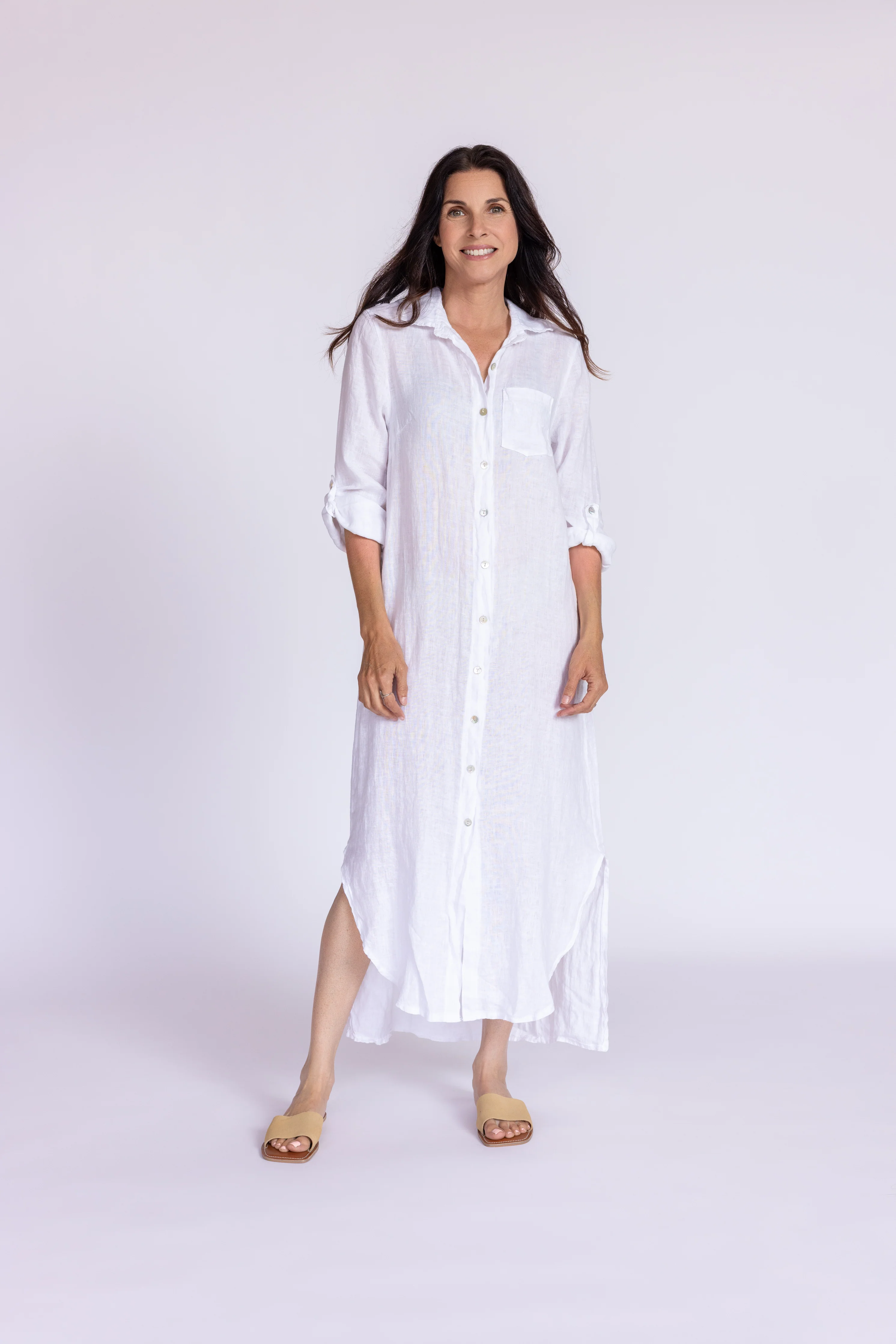 Island Time Linen Dress - Image 4