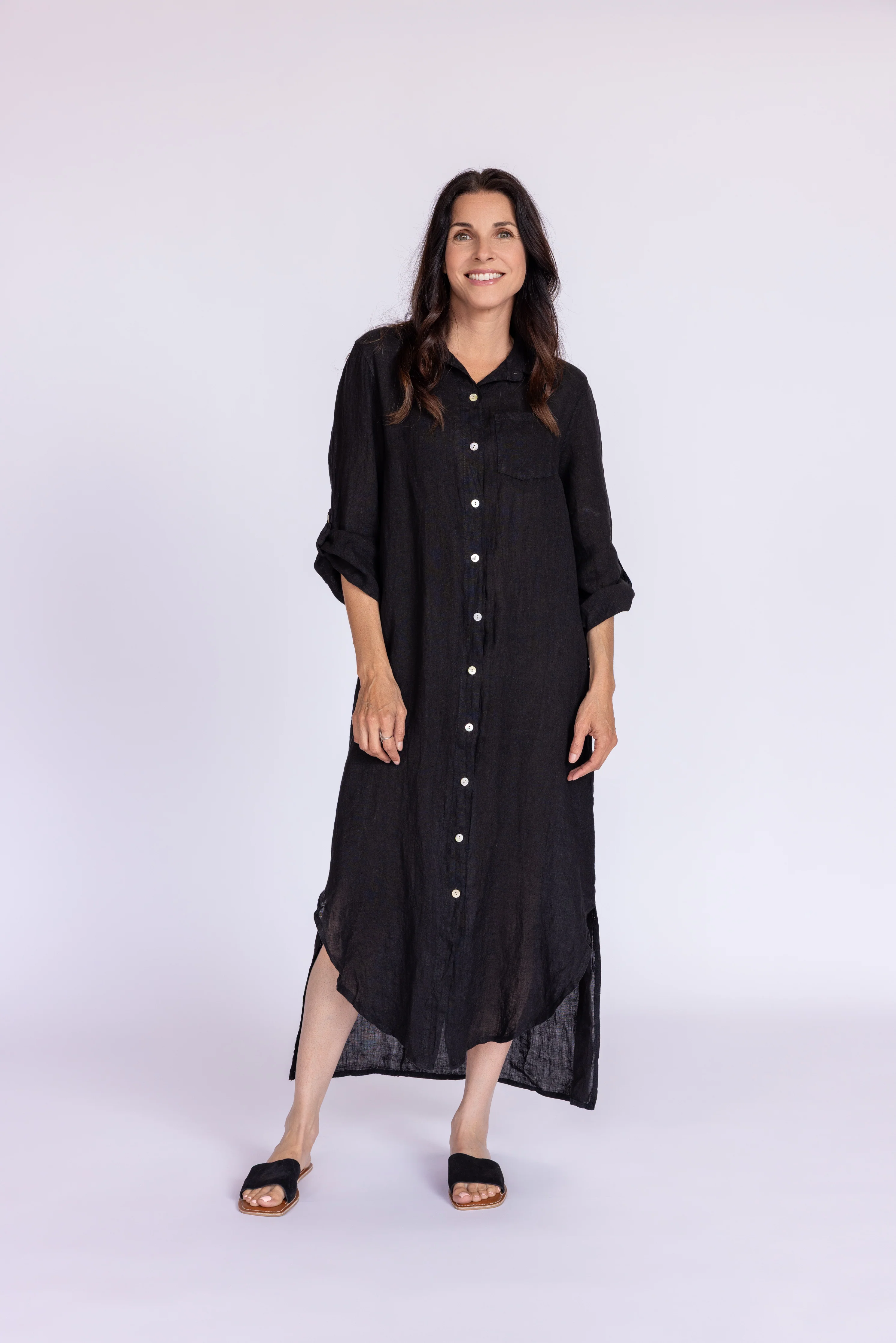 Island Time Linen Dress - Image 7