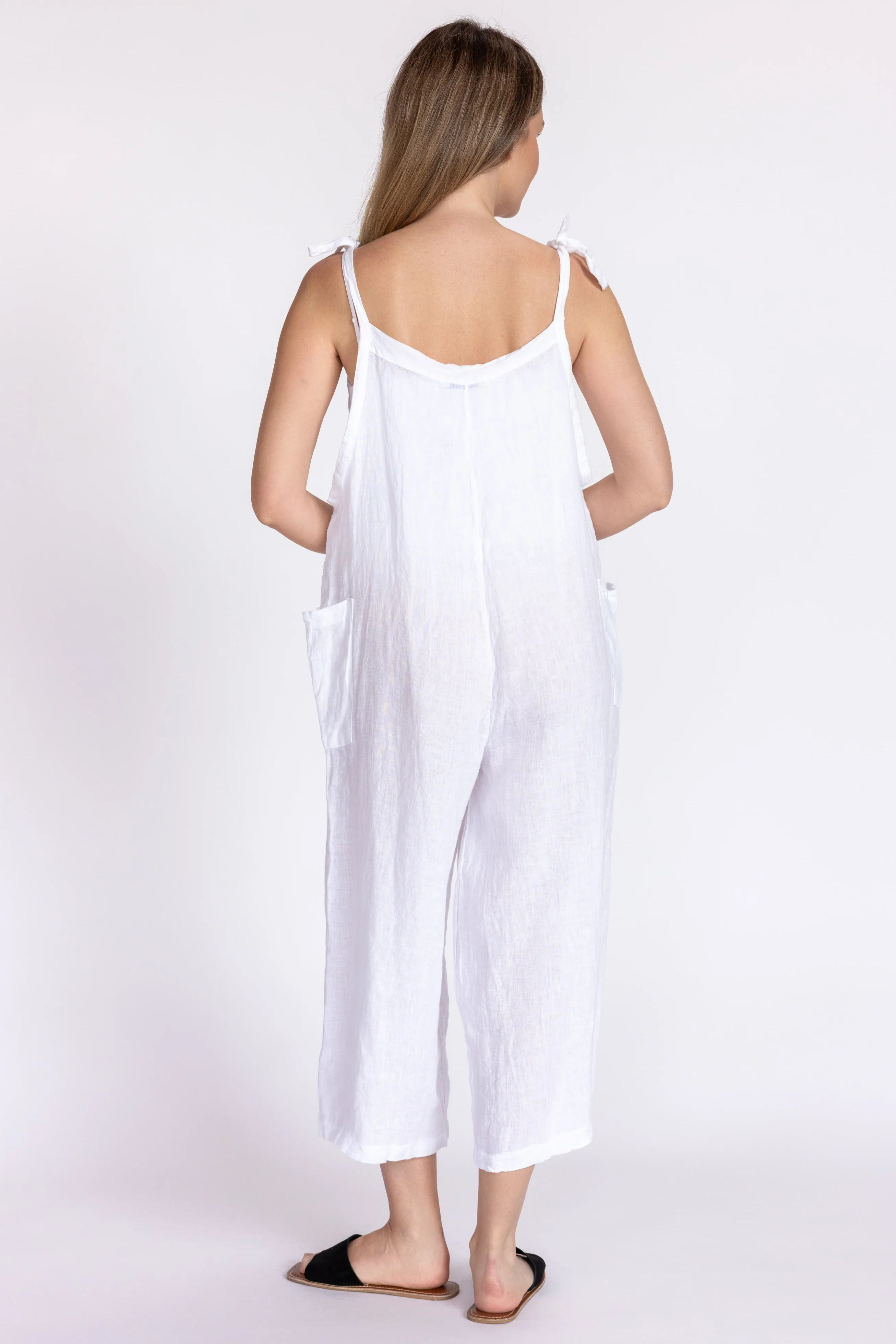 Italia Linen Jumpsuit - Image 13