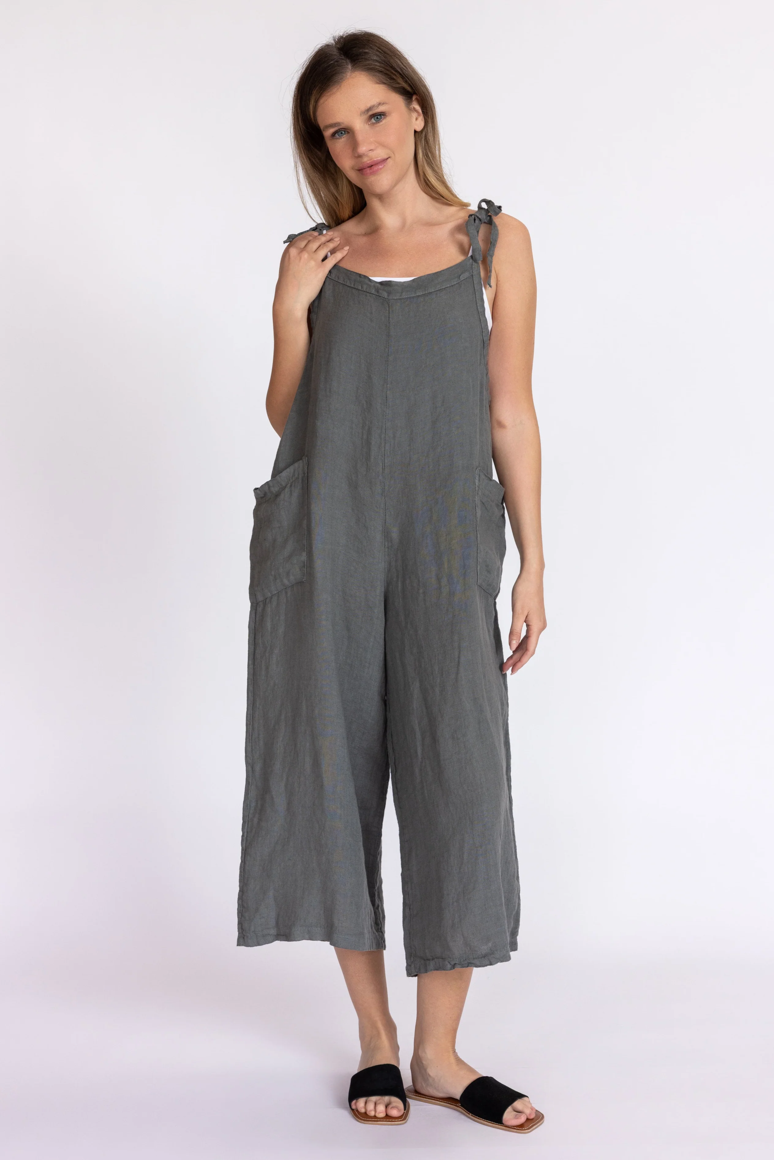 Italia Linen Jumpsuit - Image 17