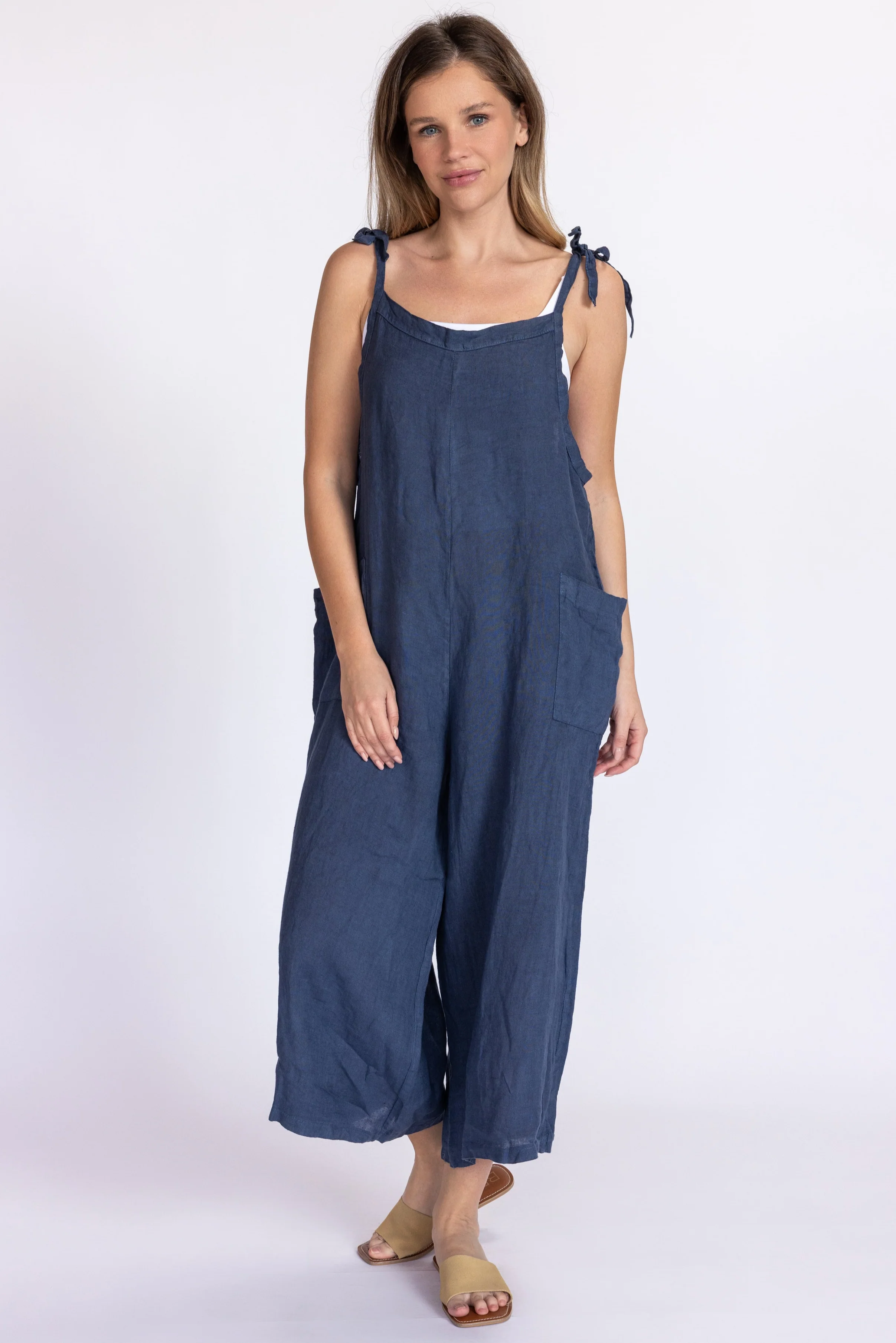 Italia Linen Jumpsuit - Image 19