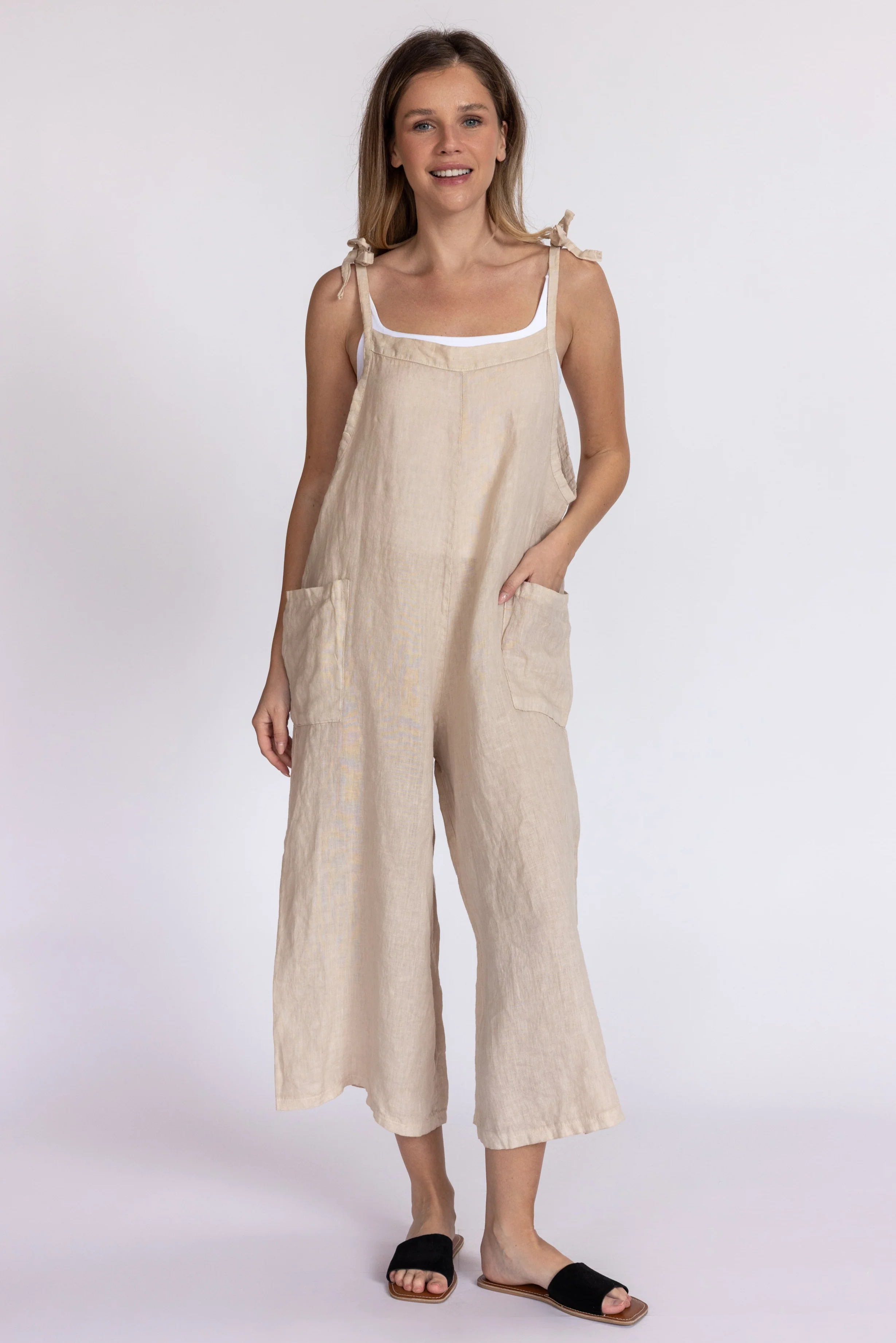 Italia Linen Jumpsuit - Image 22