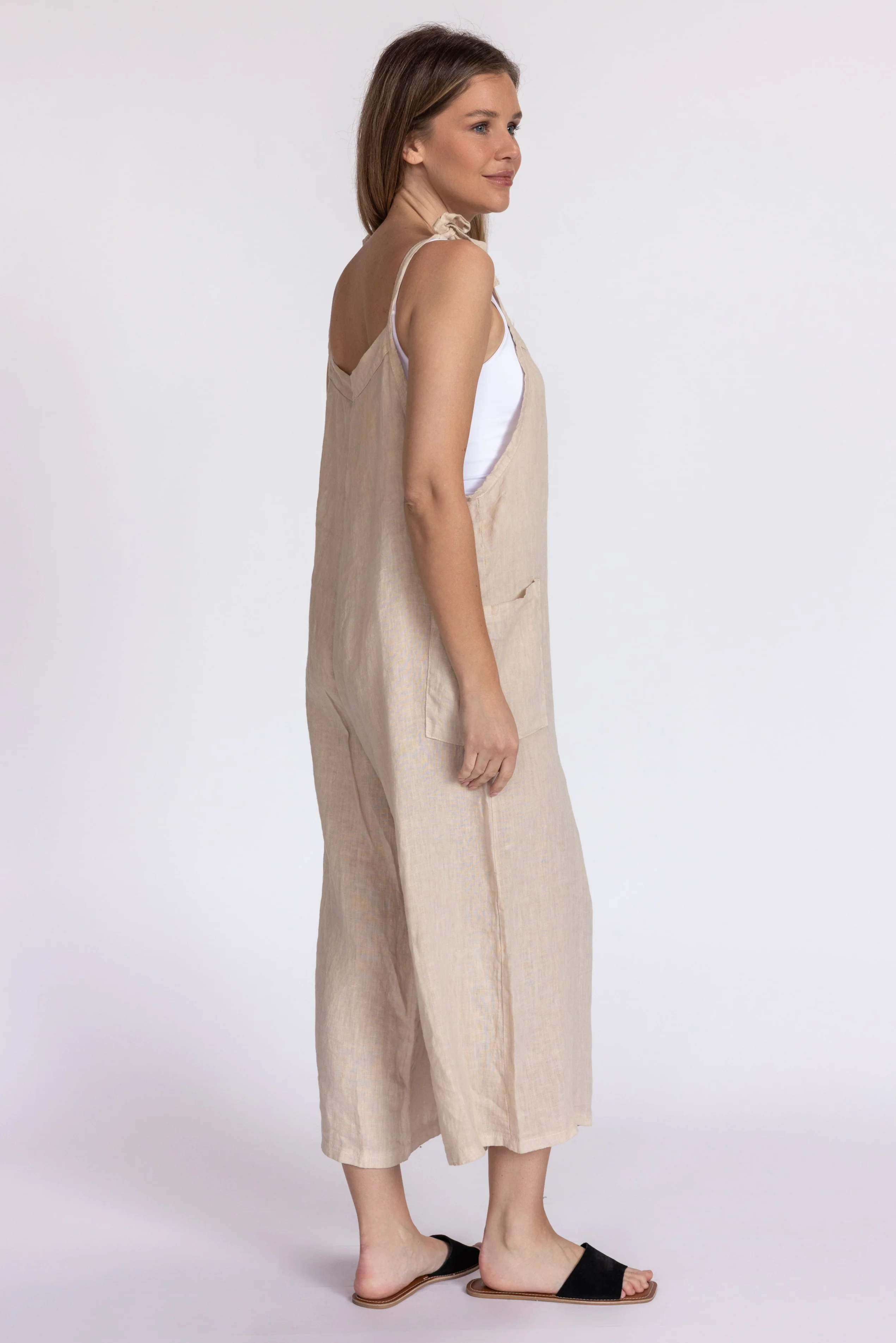 Italia Linen Jumpsuit - Image 25