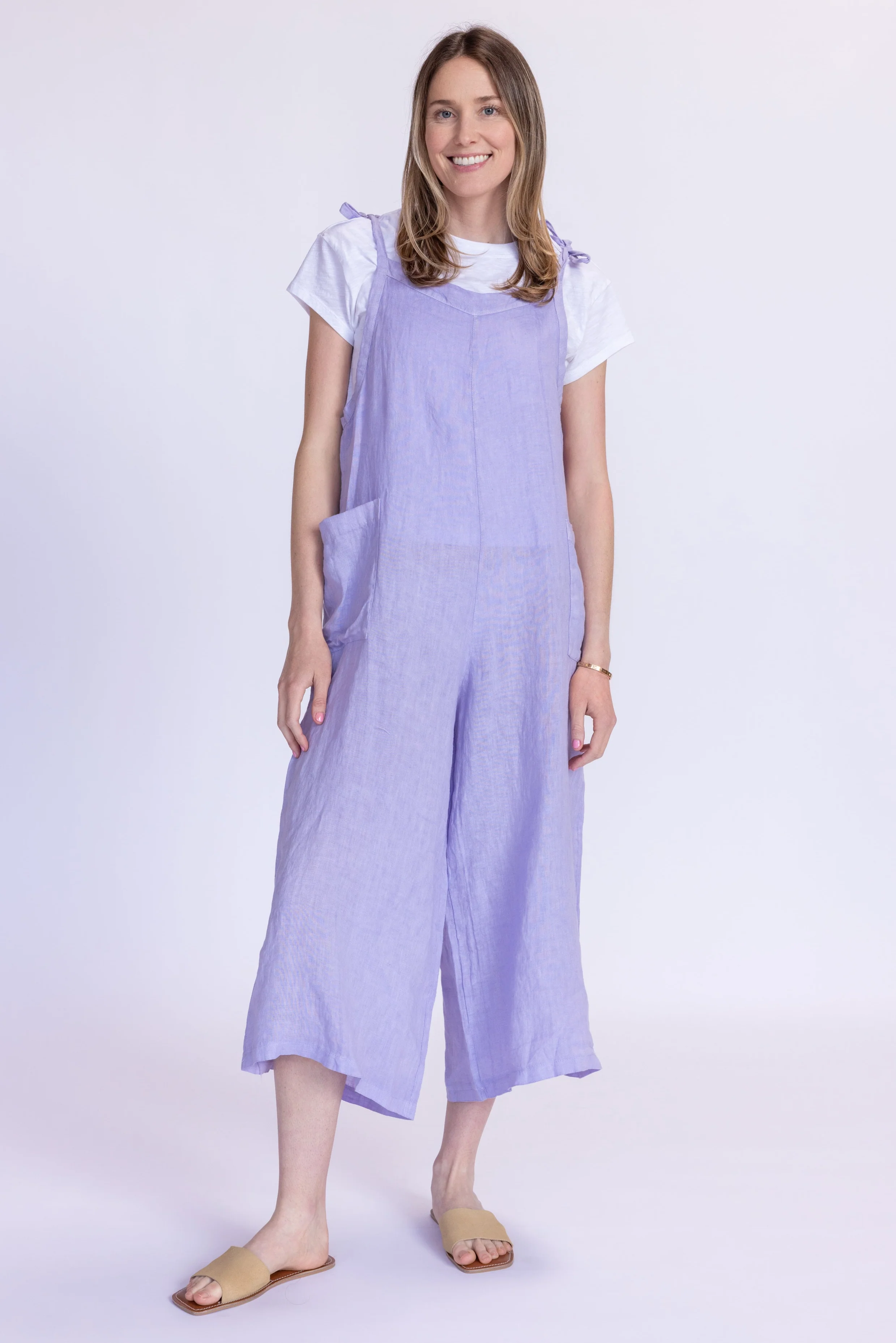Italia Linen Jumpsuit - Image 27