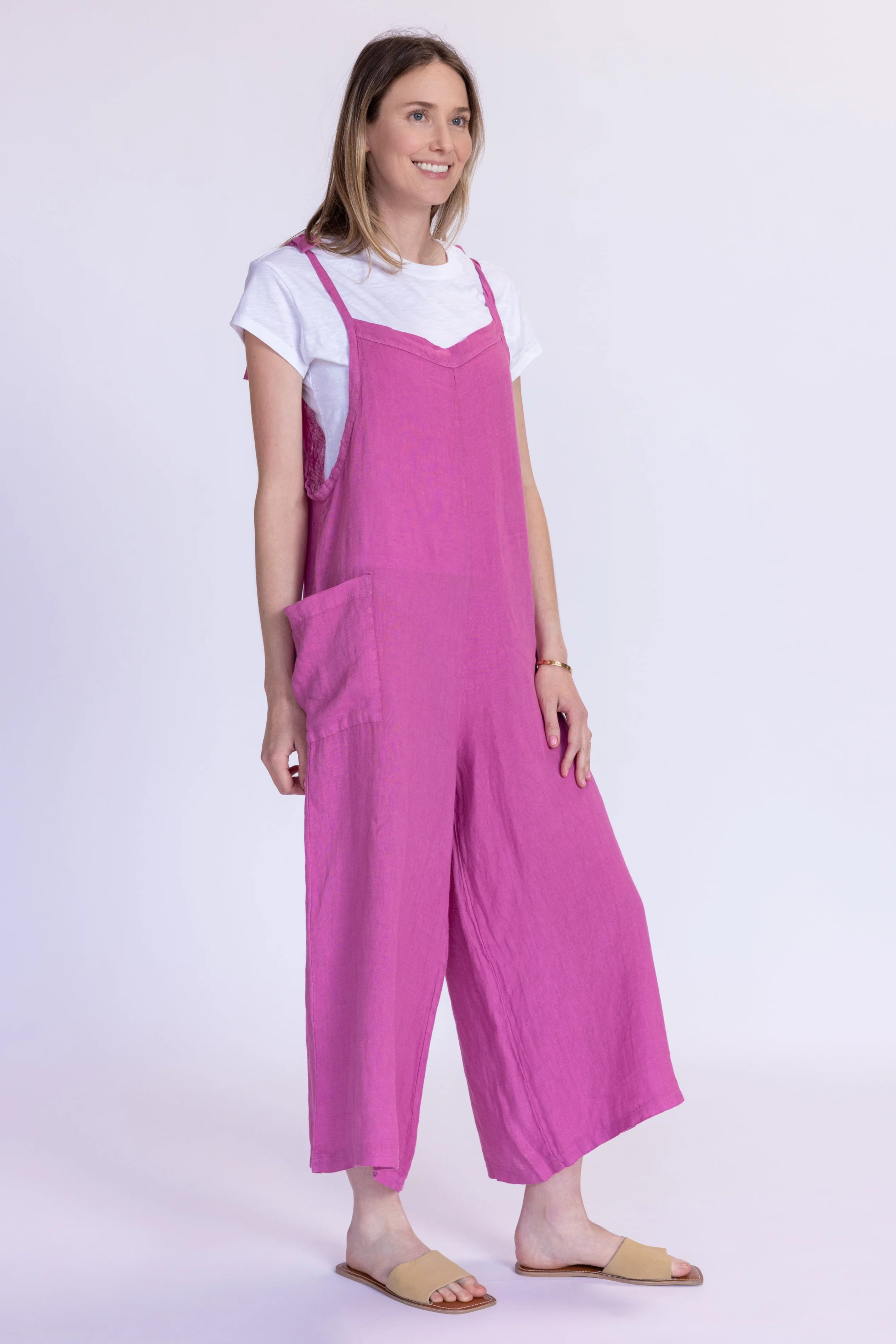 Italia Linen Jumpsuit - Image 28