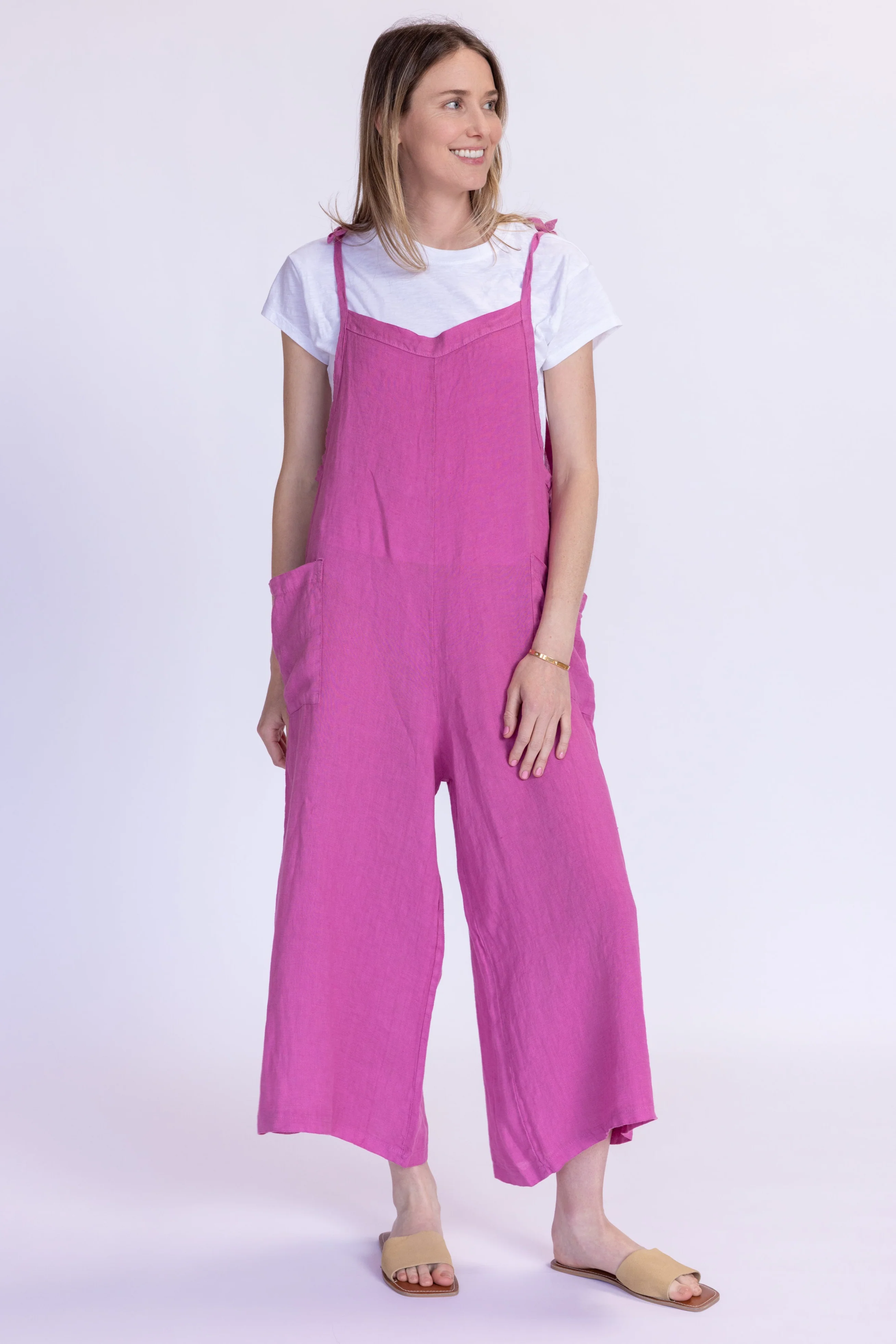 Italia Linen Jumpsuit - Image 29