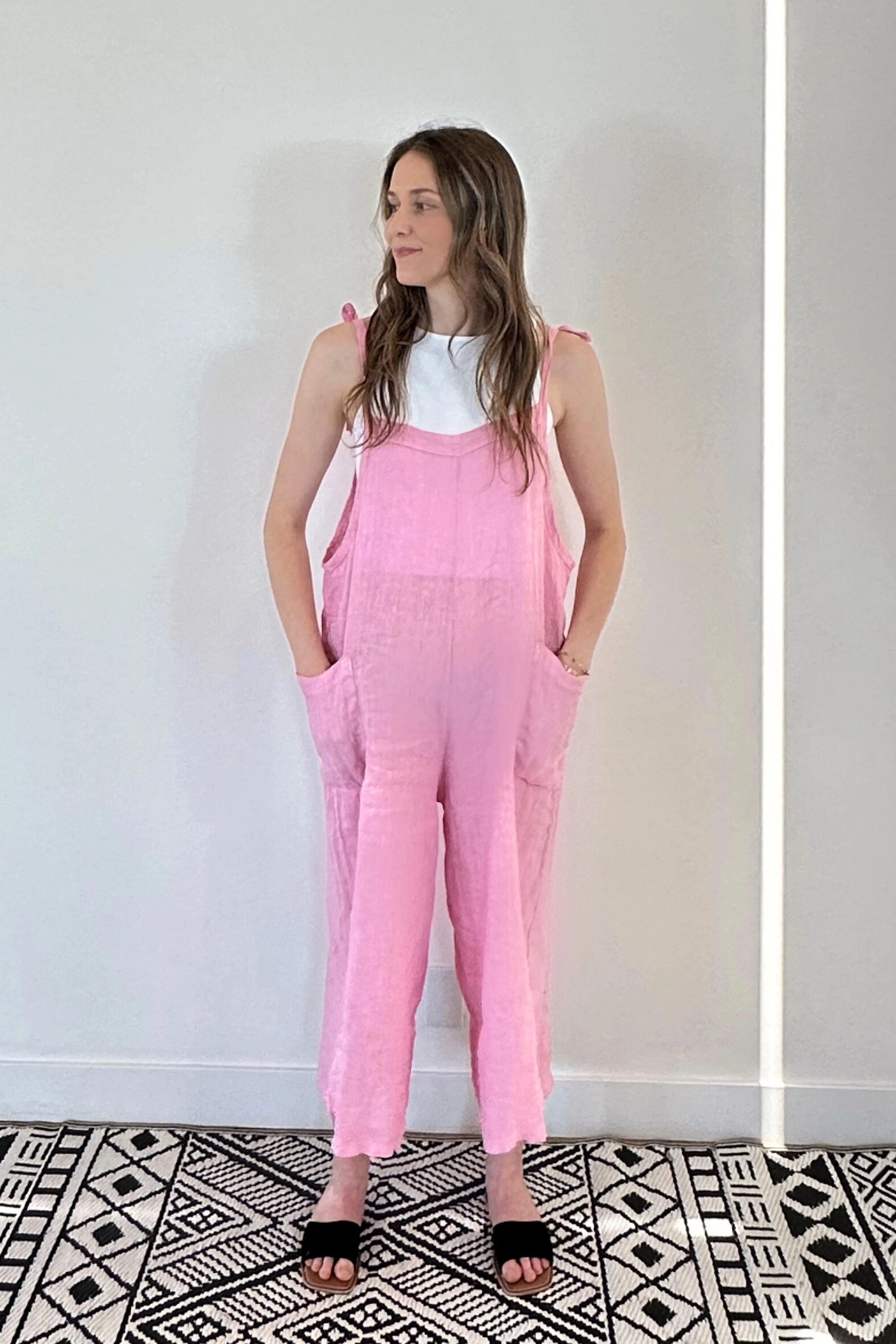 Italia Linen Jumpsuit - Image 32