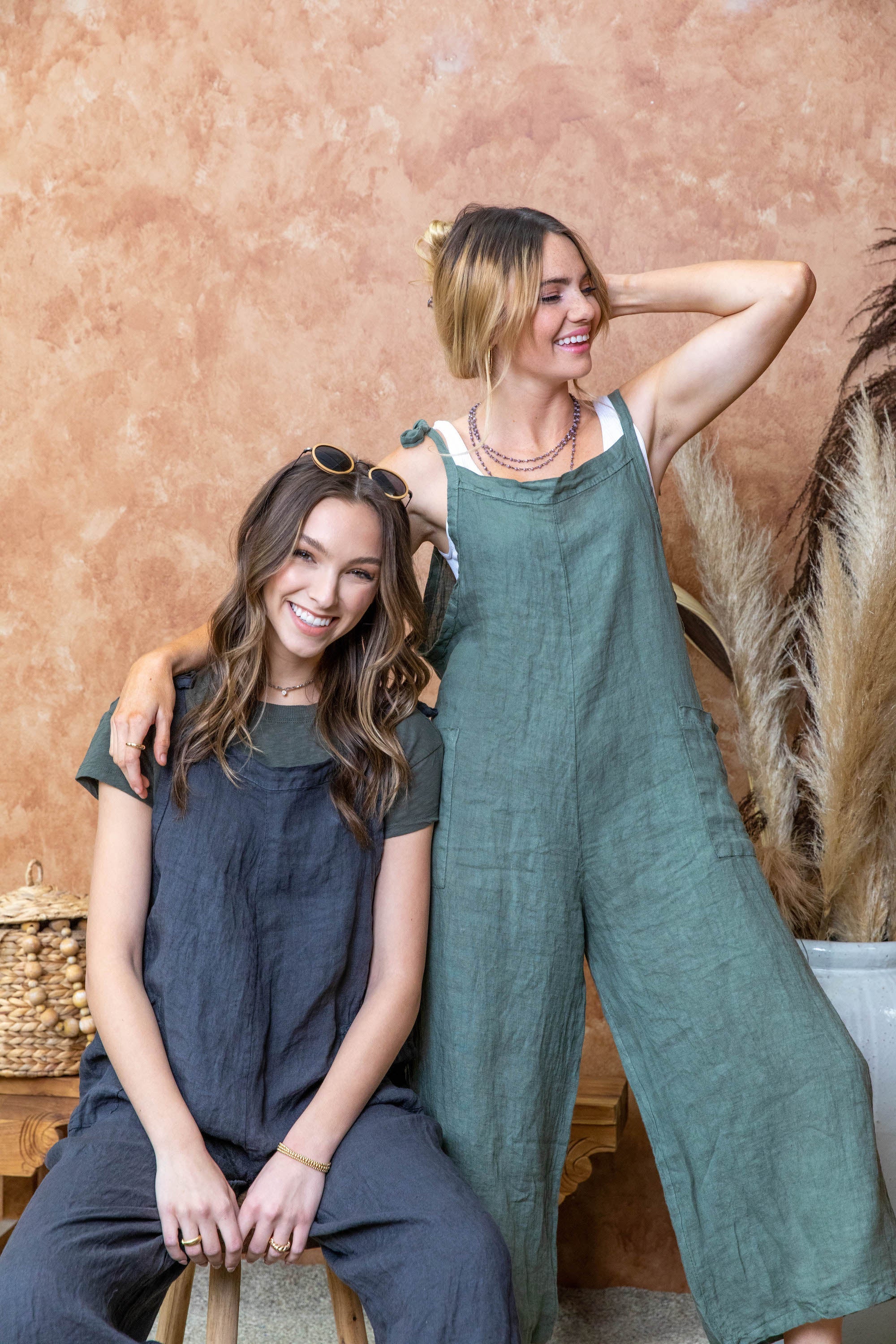 Italia Linen Jumpsuit - Image 39