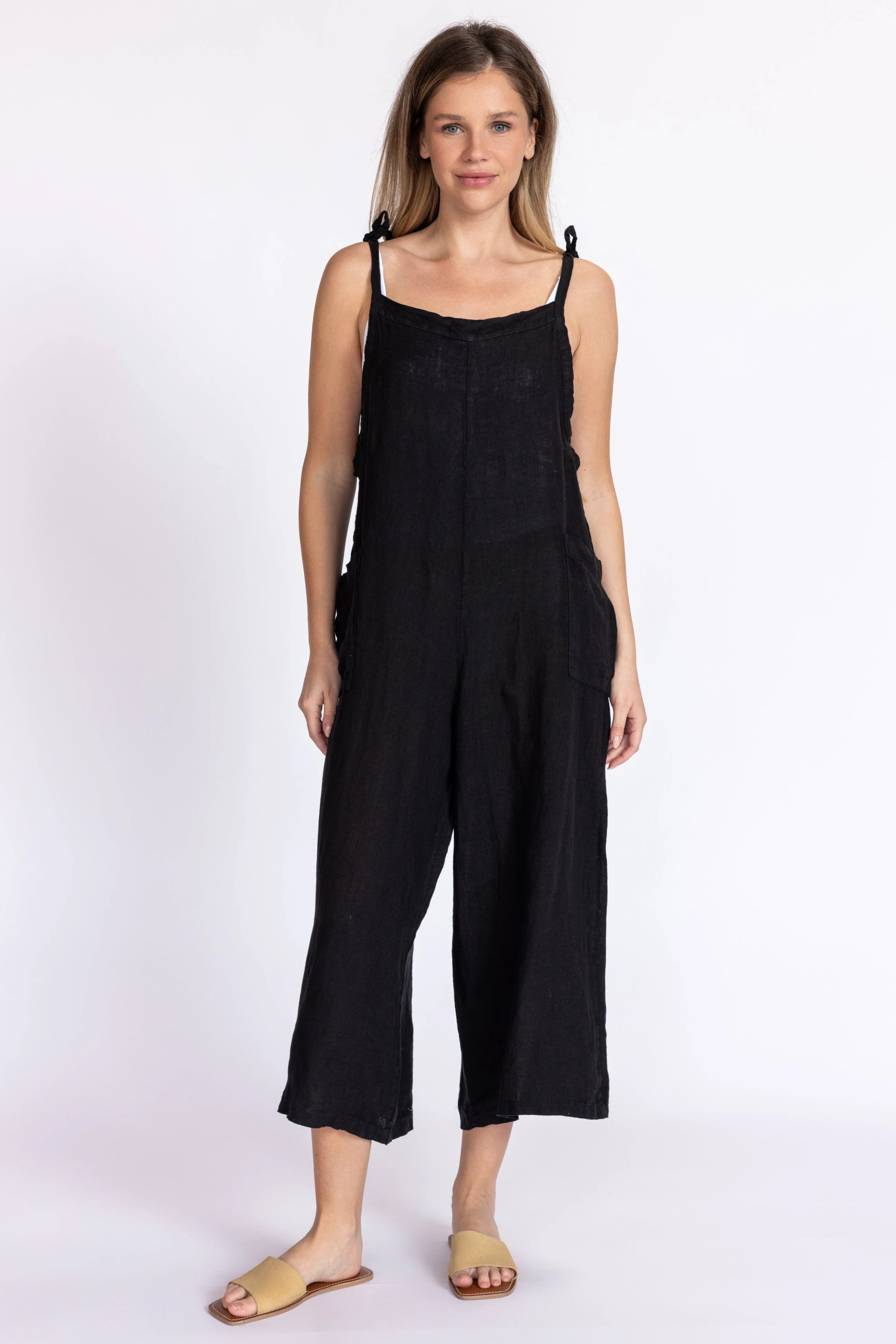 Italia Linen Jumpsuit - Image 4