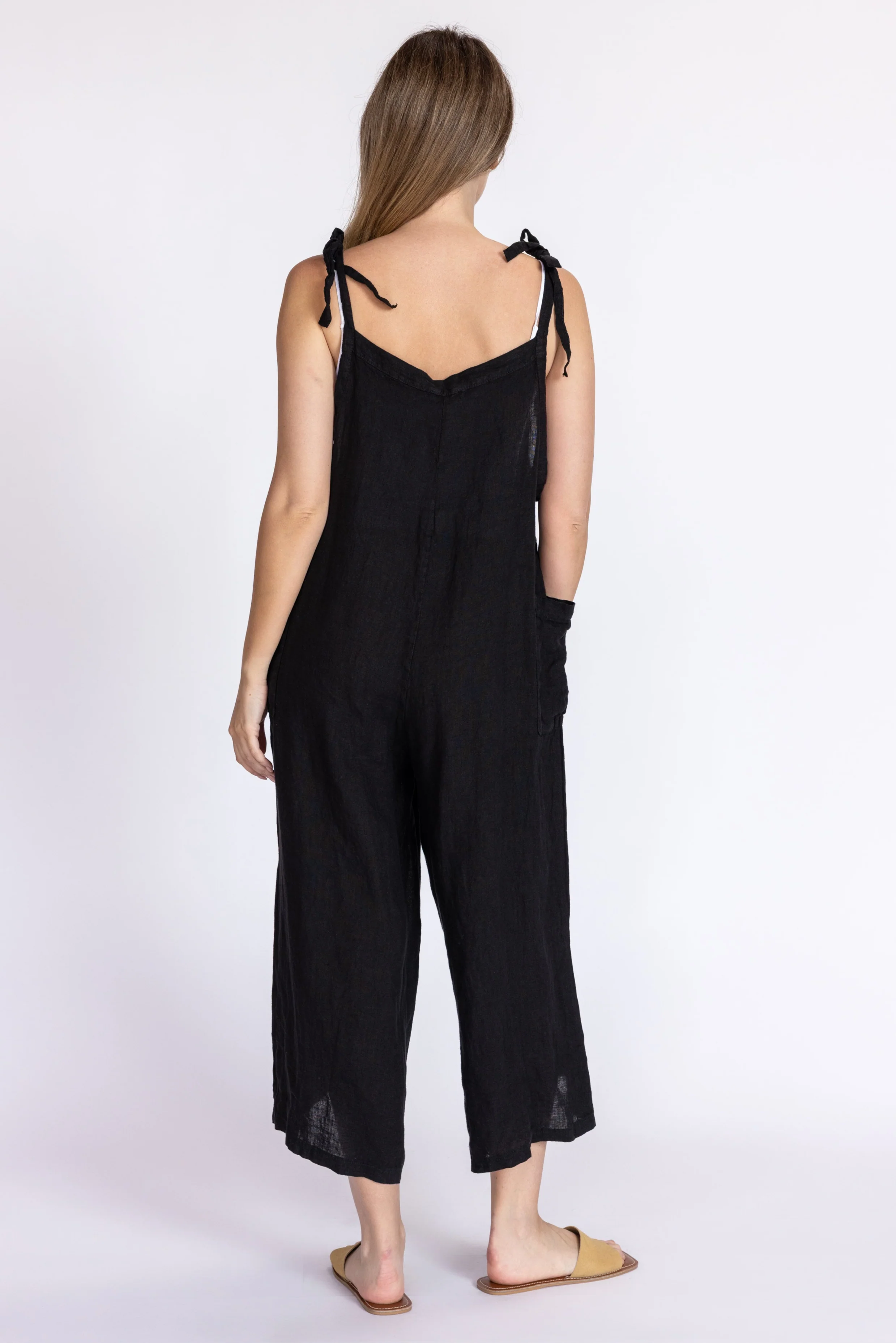 Italia Linen Jumpsuit - Image 6