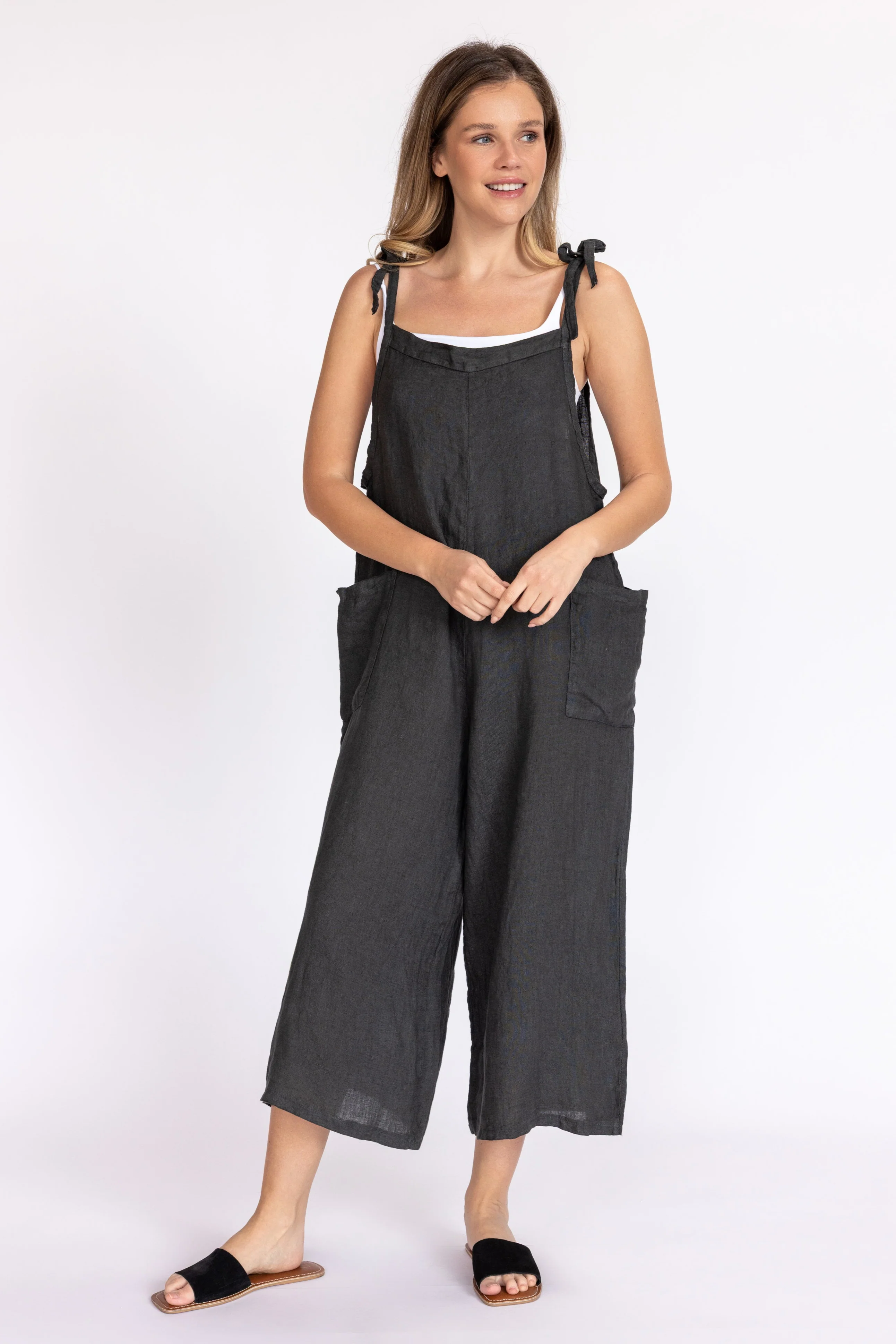 Italia Linen Jumpsuit - Image 7