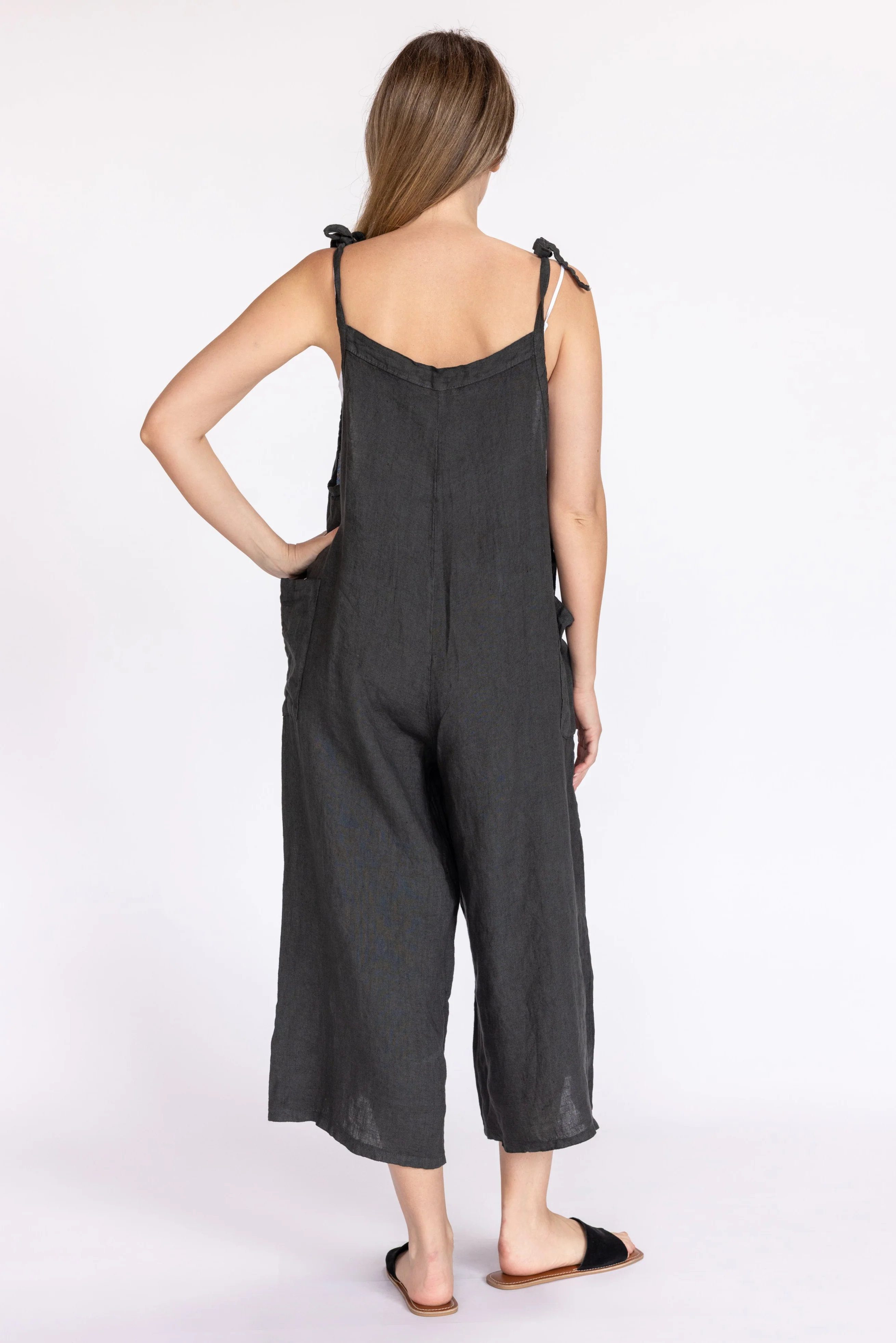 Italia Linen Jumpsuit - Image 9