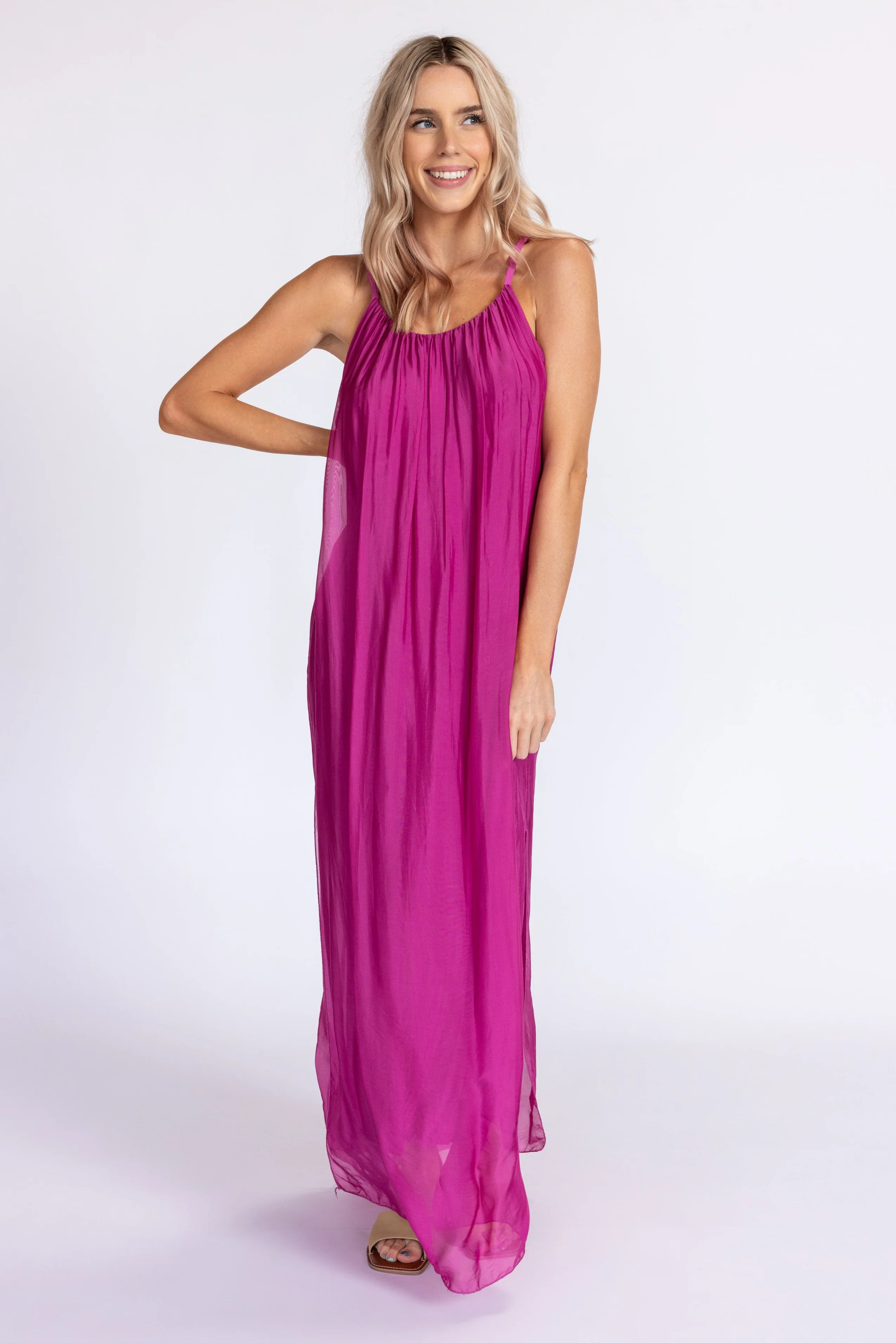 Italia Silk Dress - Image 27