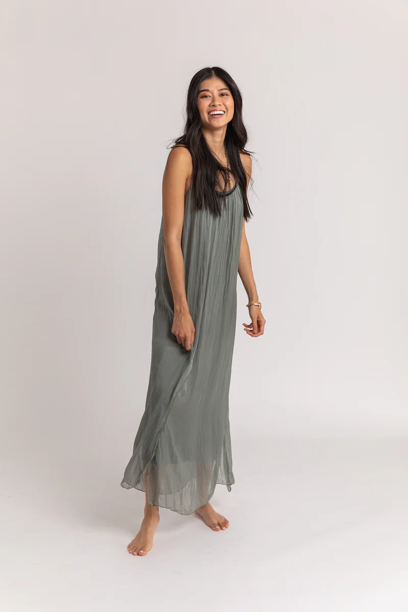 Italia Silk Dress - Image 30