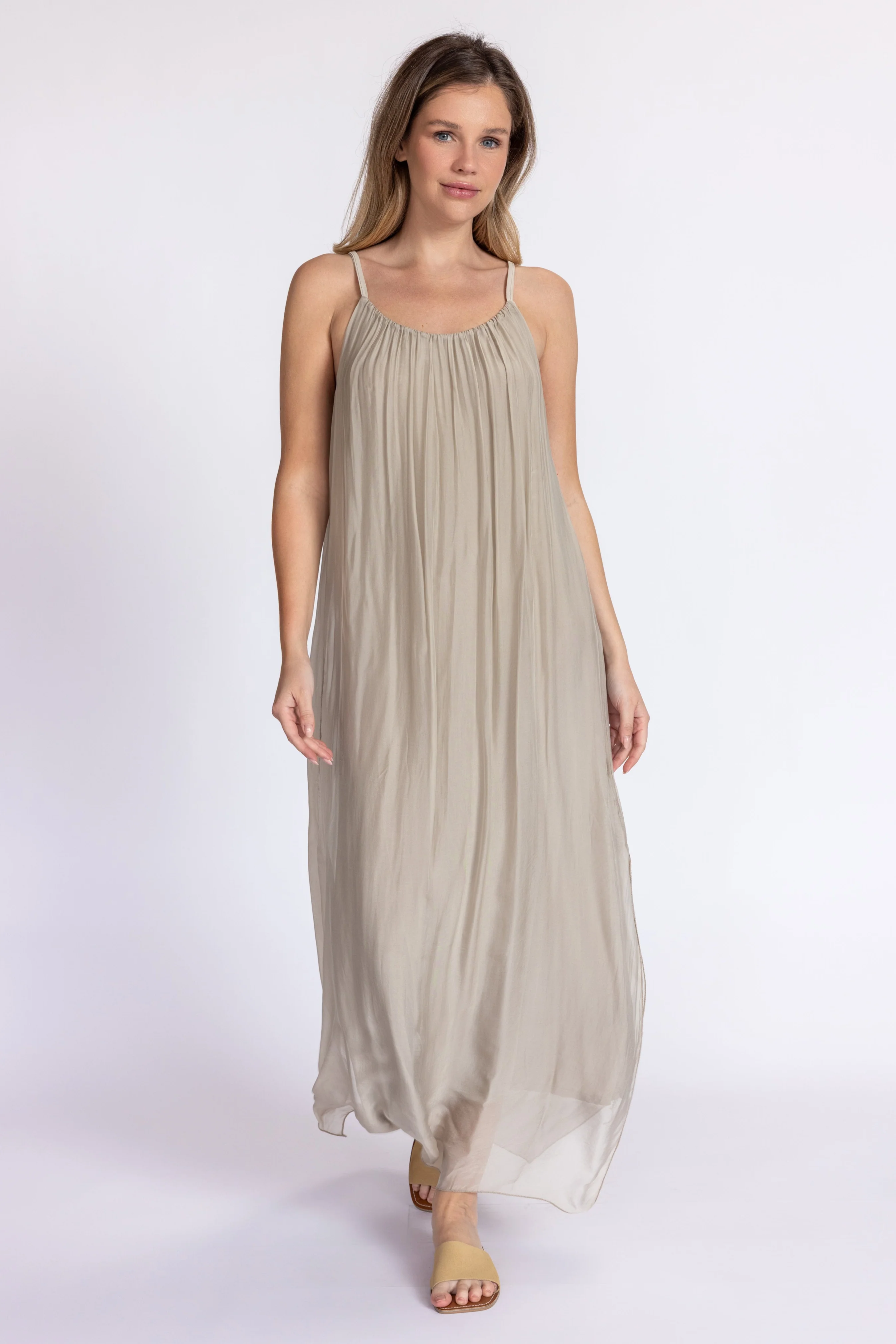 Italia Silk Dress - Image 4