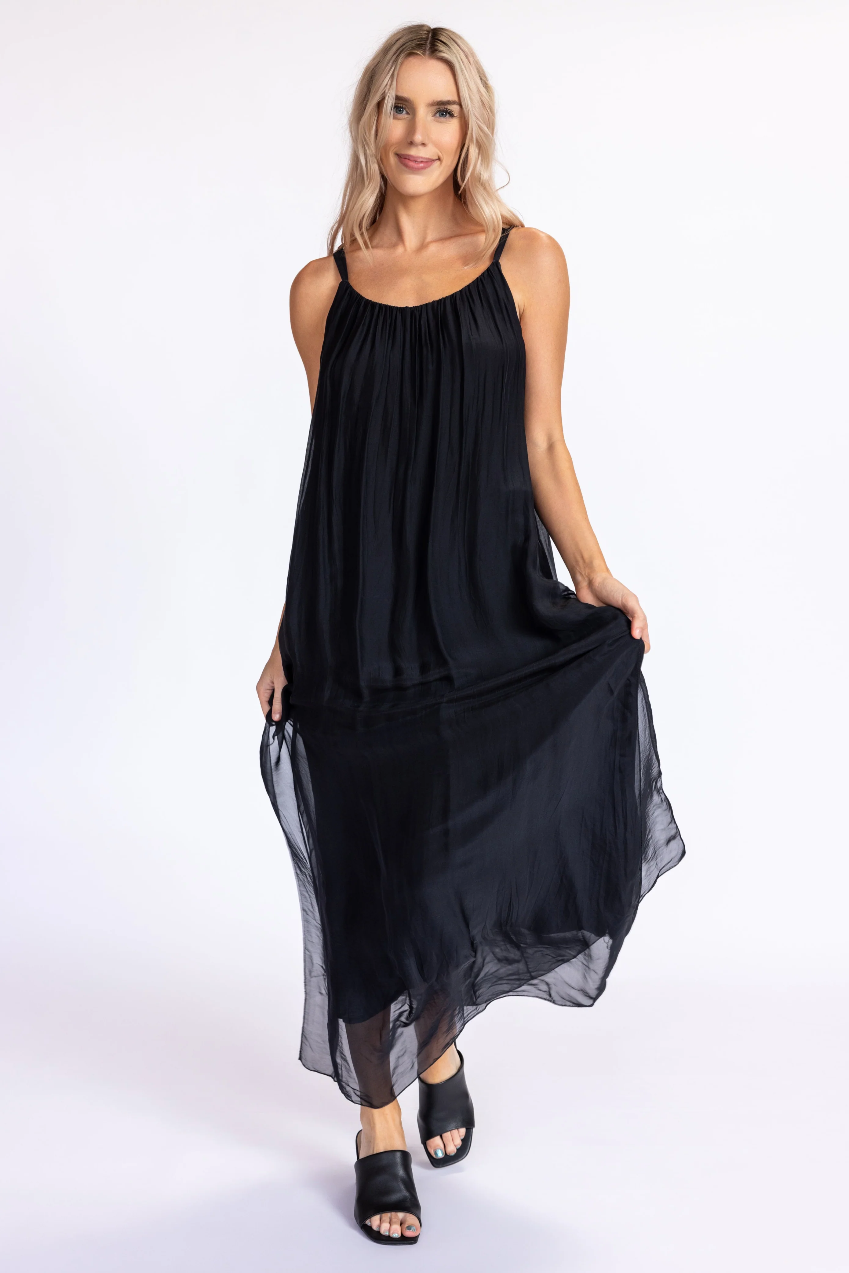 Italia Silk Dress - Image 9