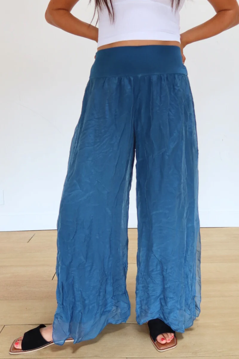 Italia Silk Pants - Image 4