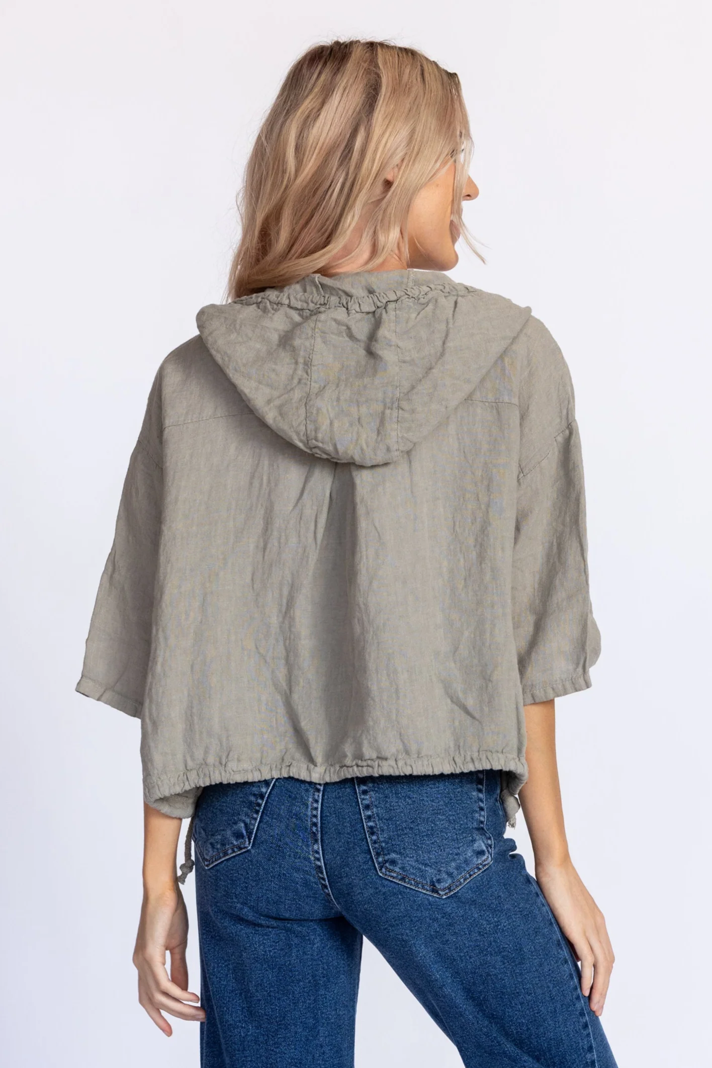 Linen Zip-Up - Image 17