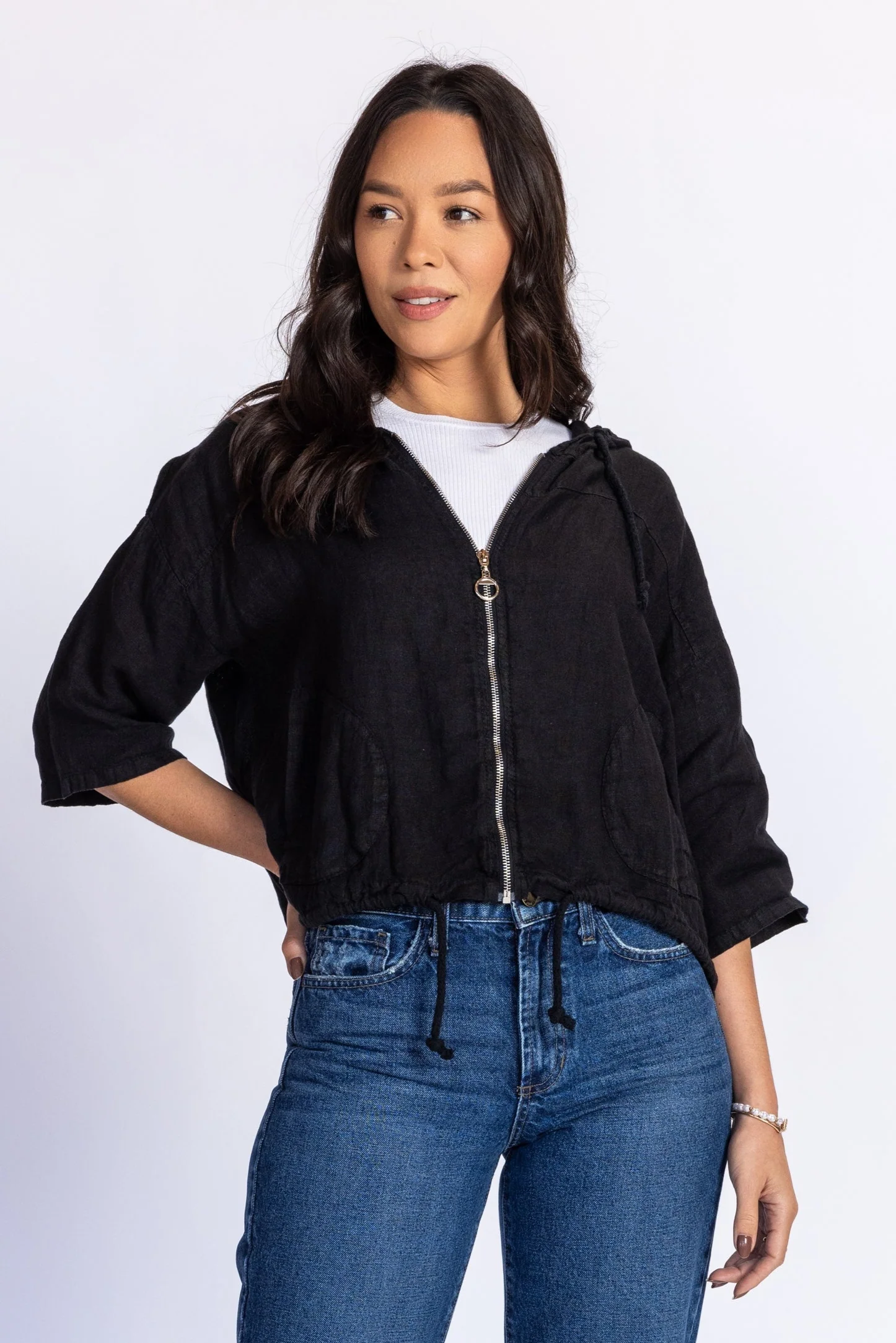 Linen Zip-Up - Image 5