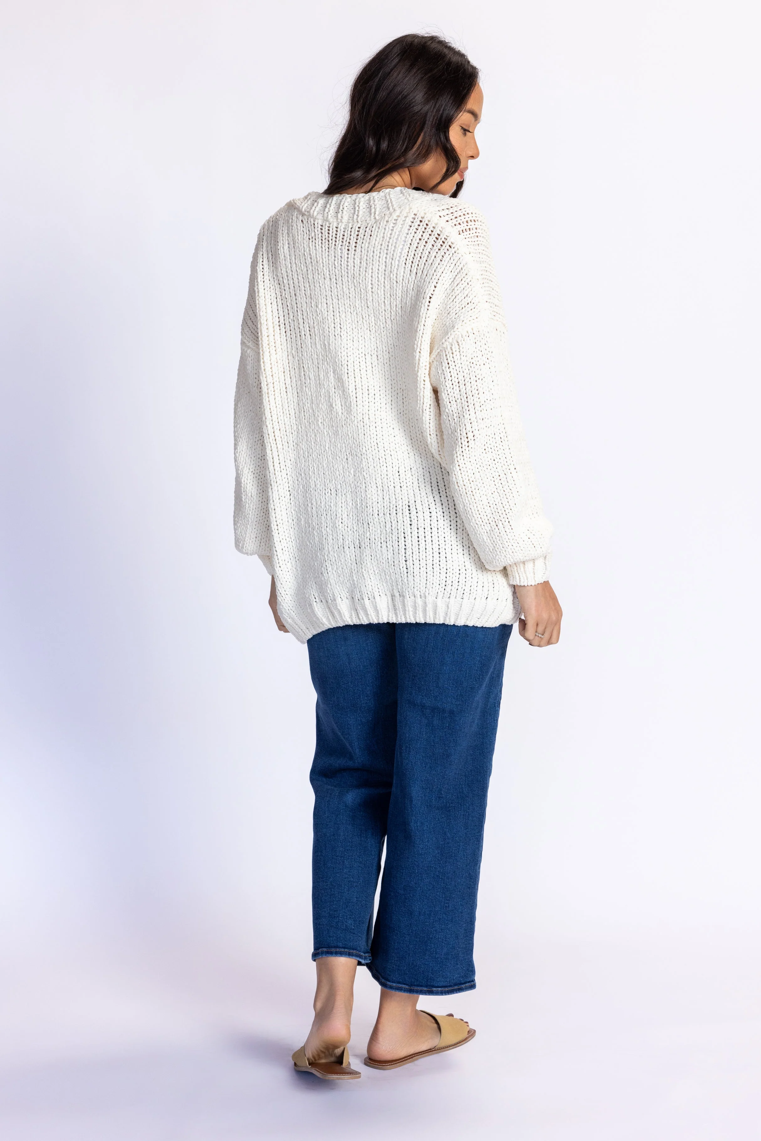 The Miracle Chunky Knit Cardigan - Image 4