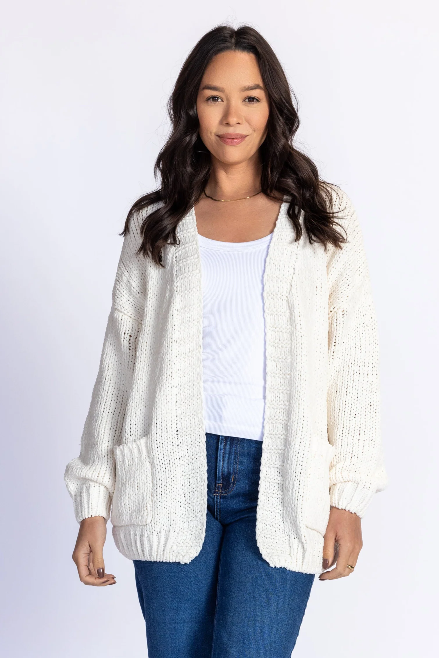 The Miracle Chunky Knit Cardigan - Image 5