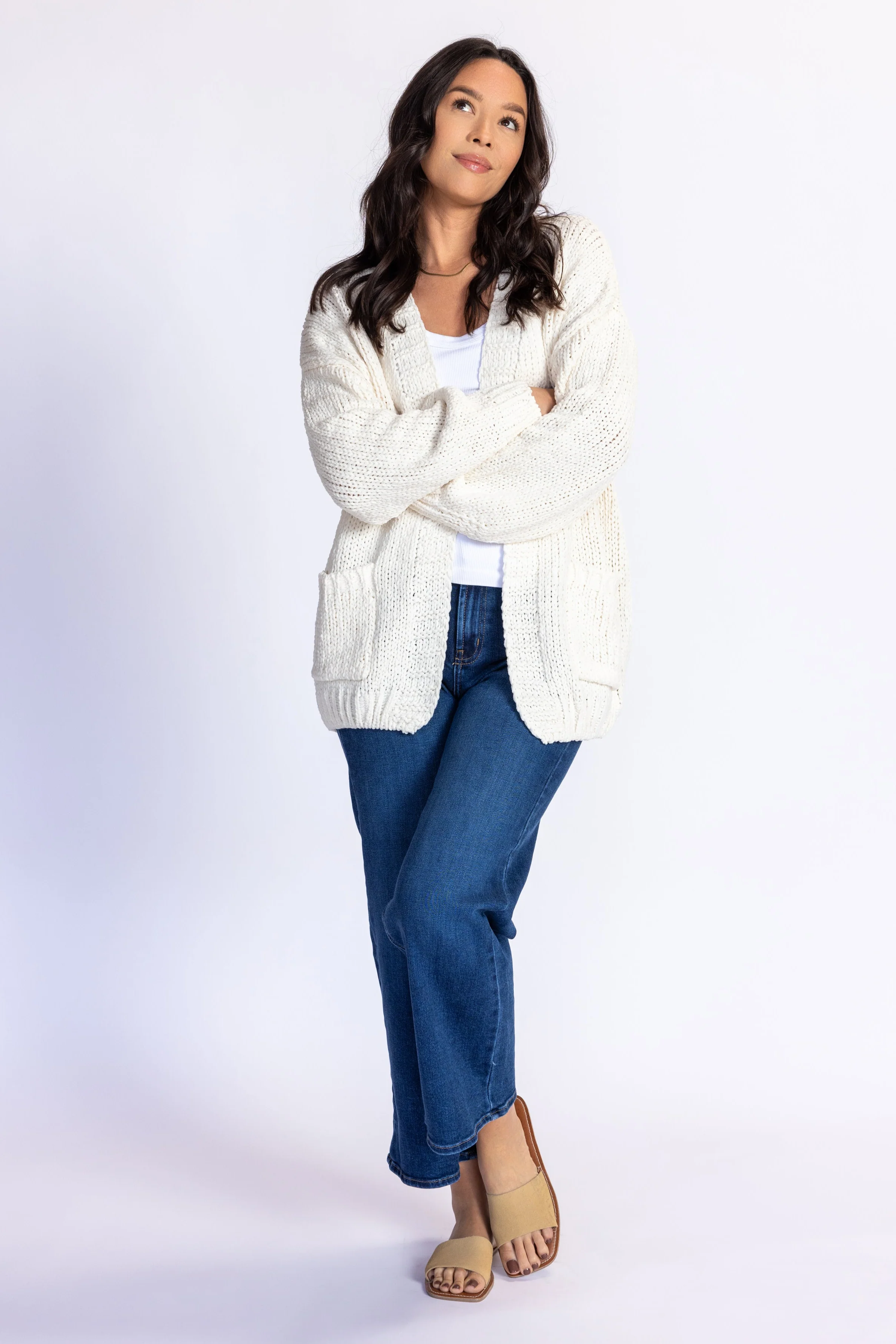 The Miracle Chunky Knit Cardigan - Image 6