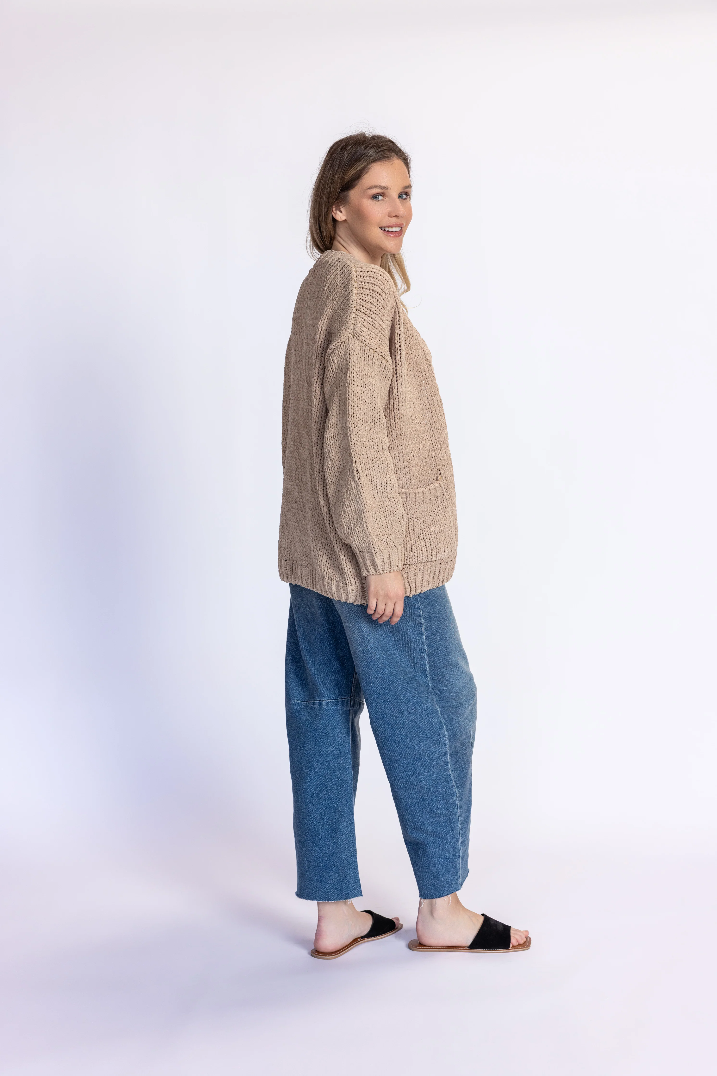 The Miracle Chunky Knit Cardigan - Image 9