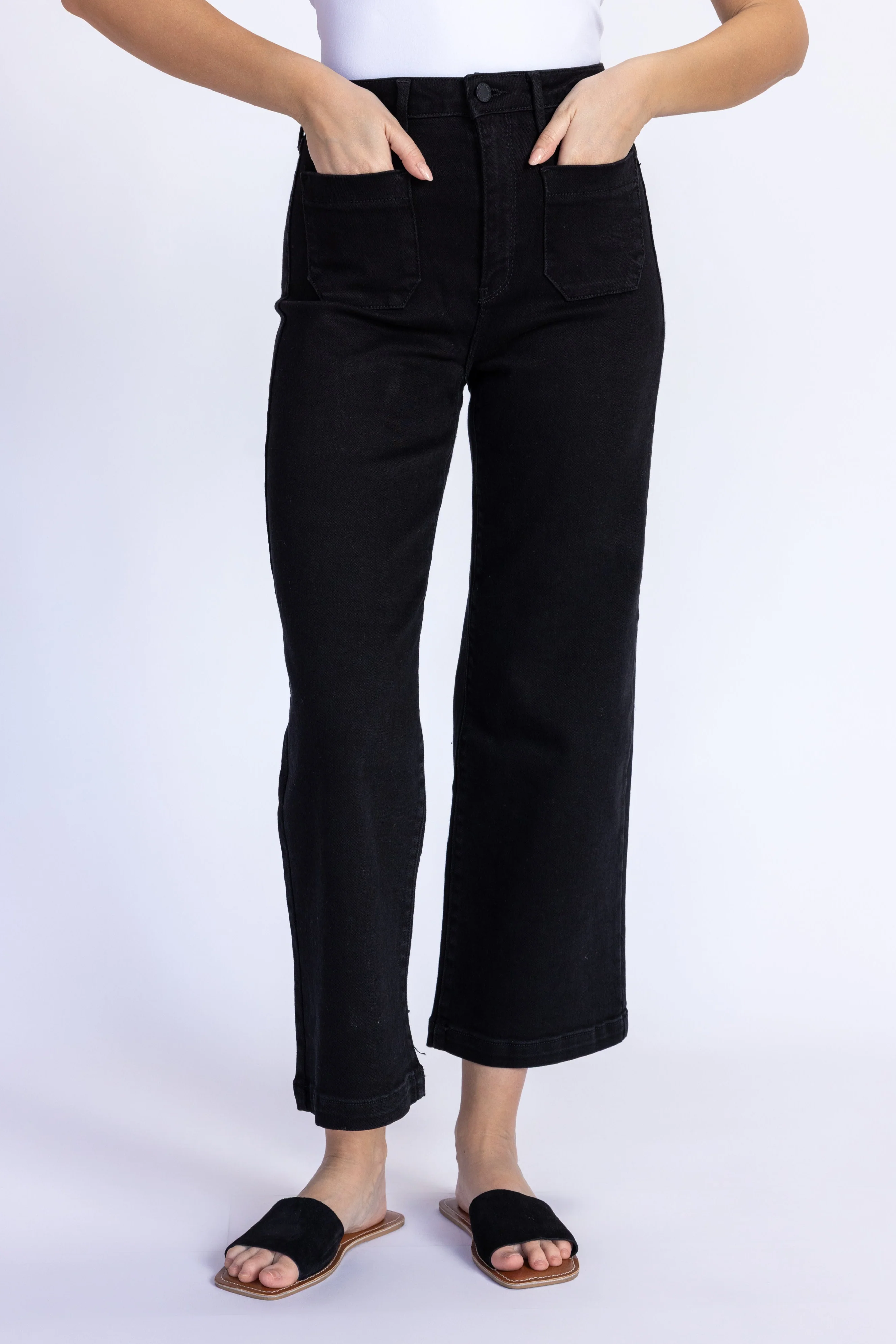 Patch Pocket Wide Leg - Image 11