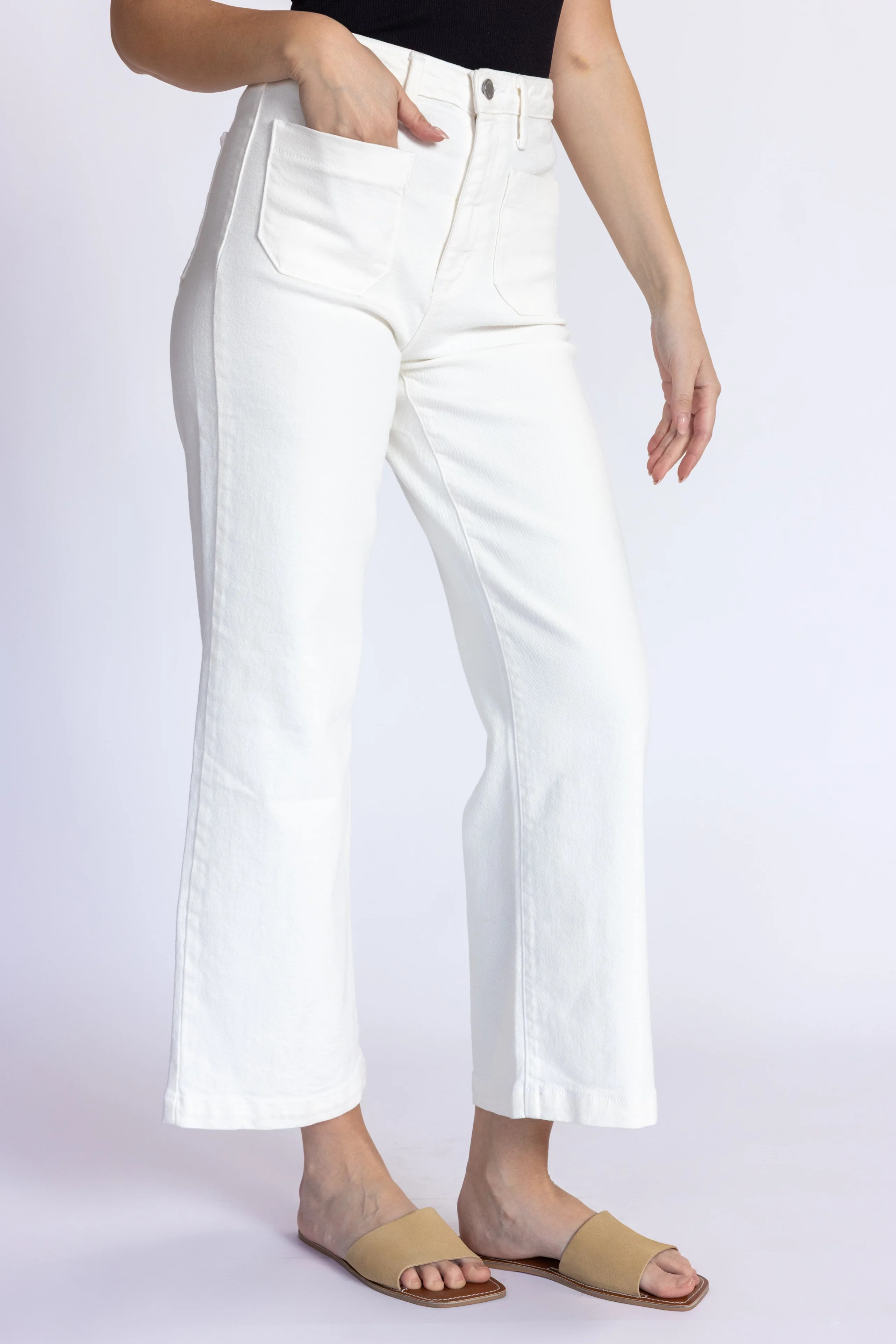 Patch Pocket Wide Leg - Image 13