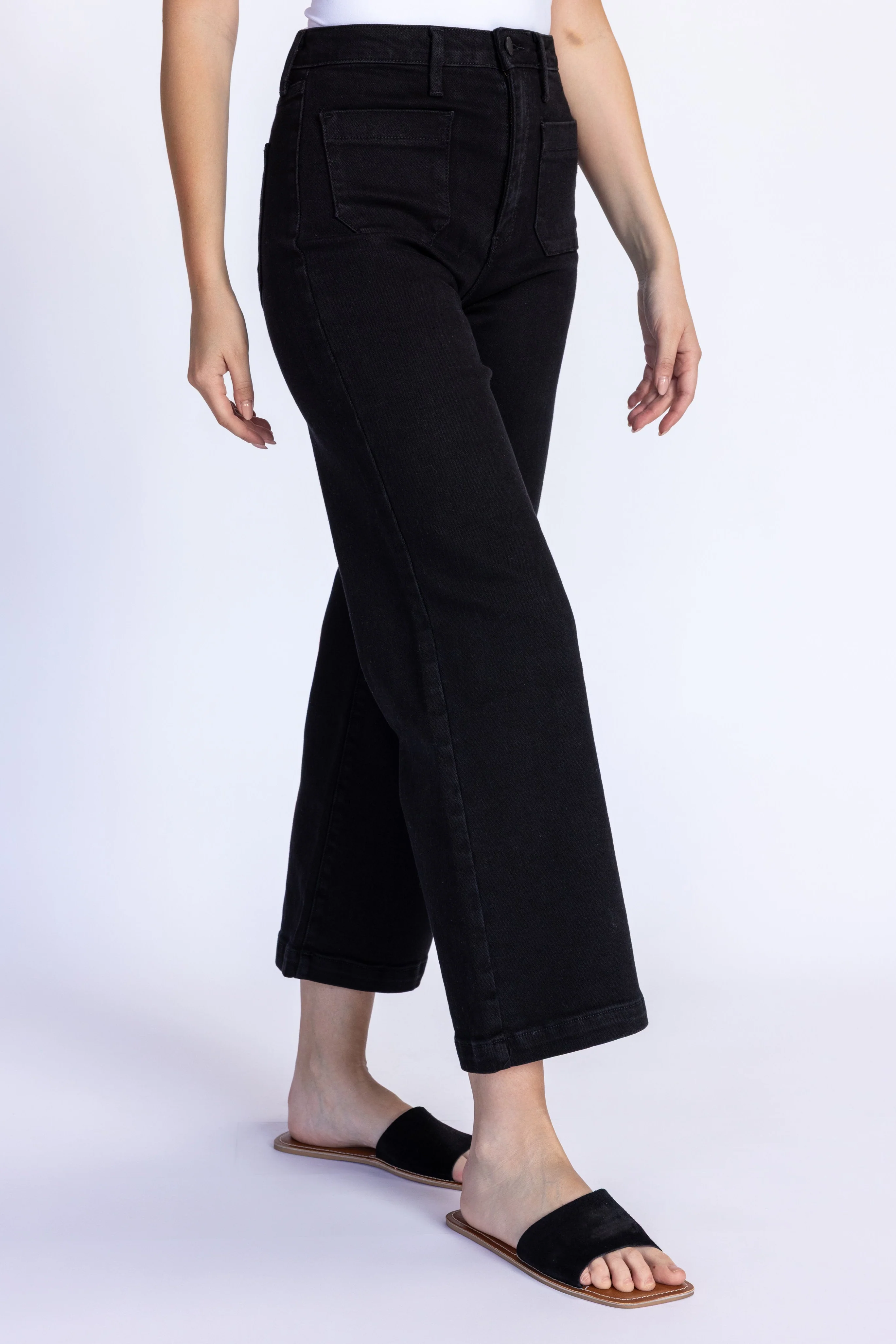 Patch Pocket Wide Leg - Image 9