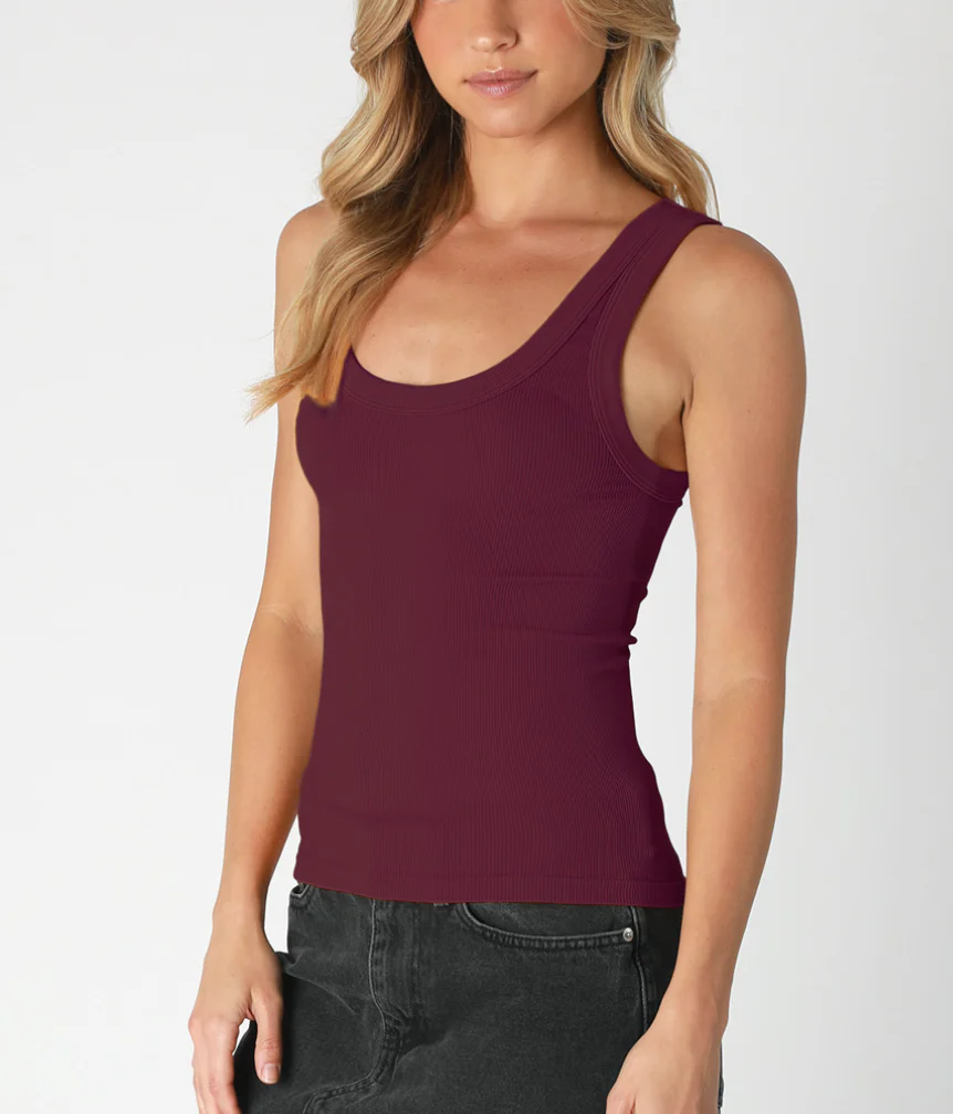 Reversible Ribbed Tank - Image 34