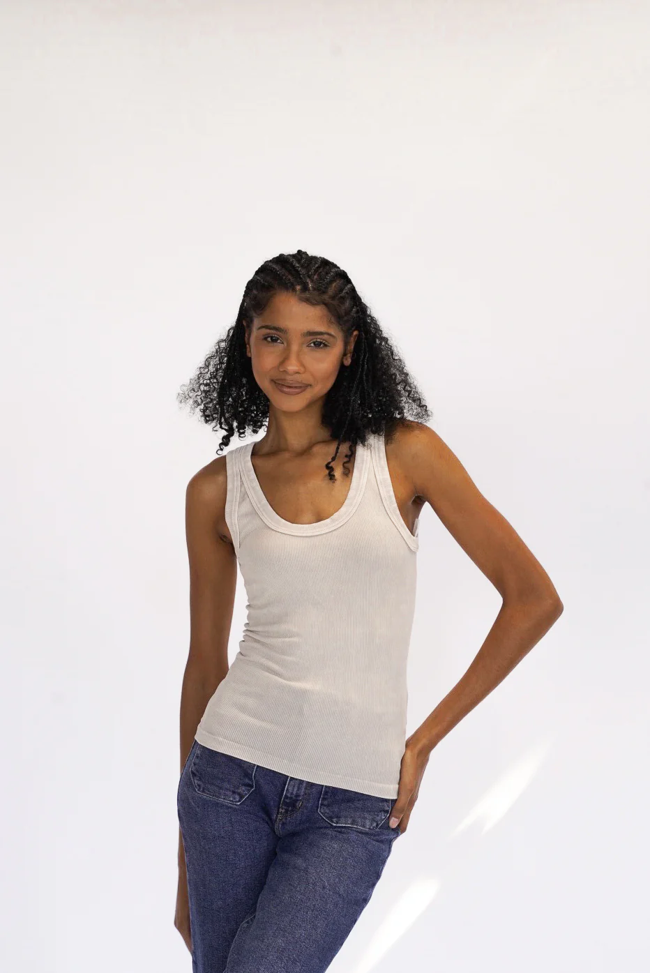 Reversible Ribbed Tank - Image 4