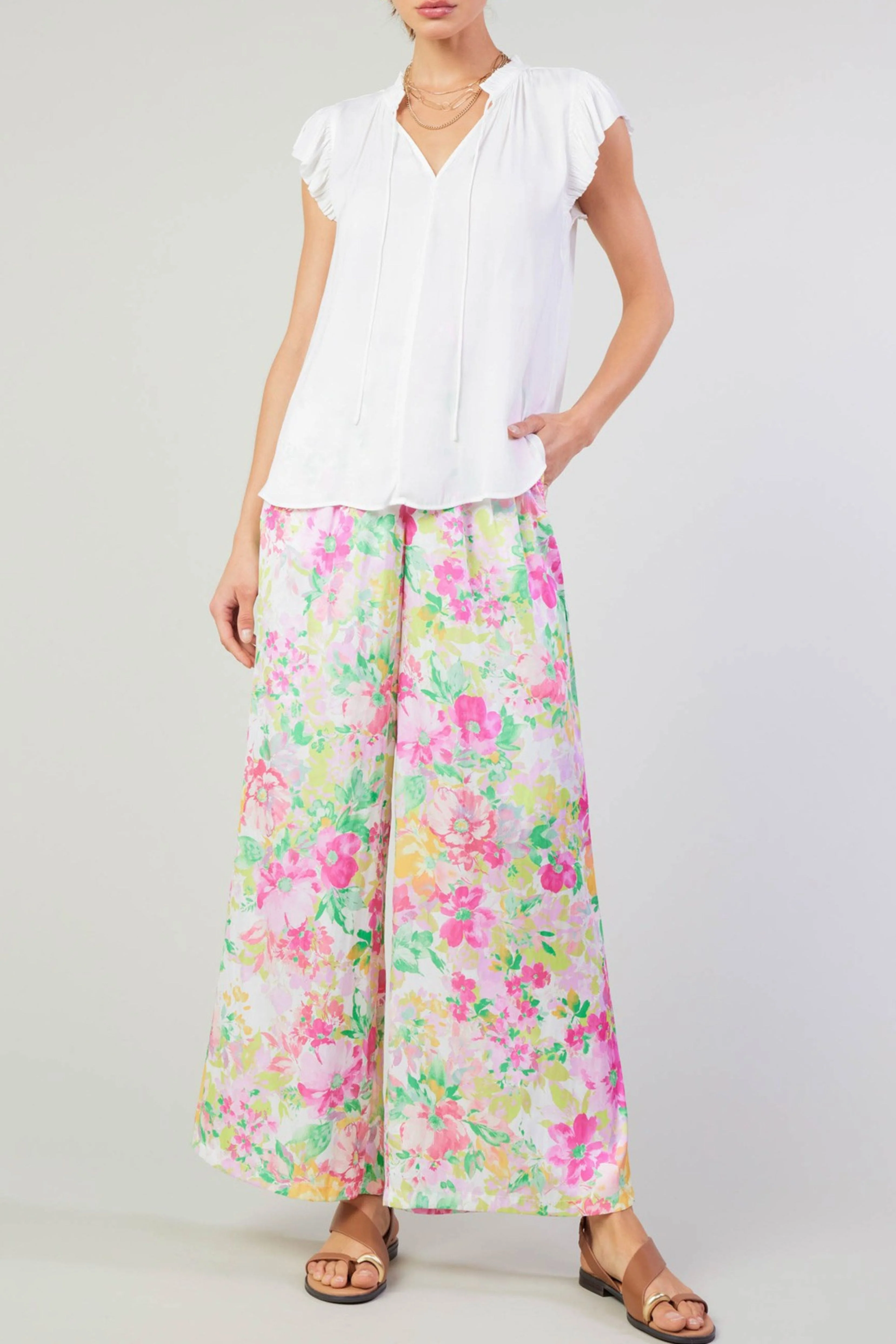 Short Sleeve Flutter Top - Image 12