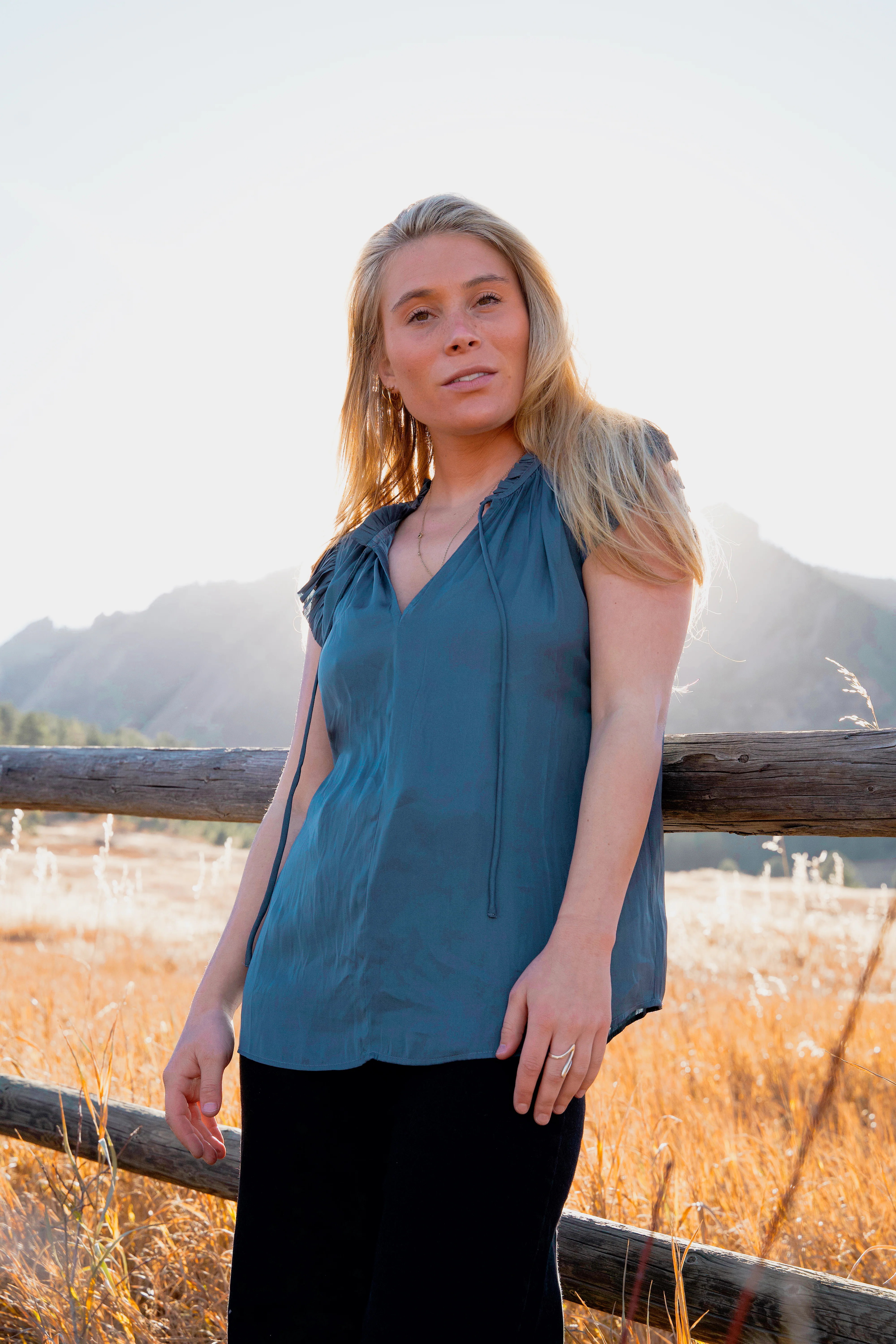 Short Sleeve Flutter Top - Image 14