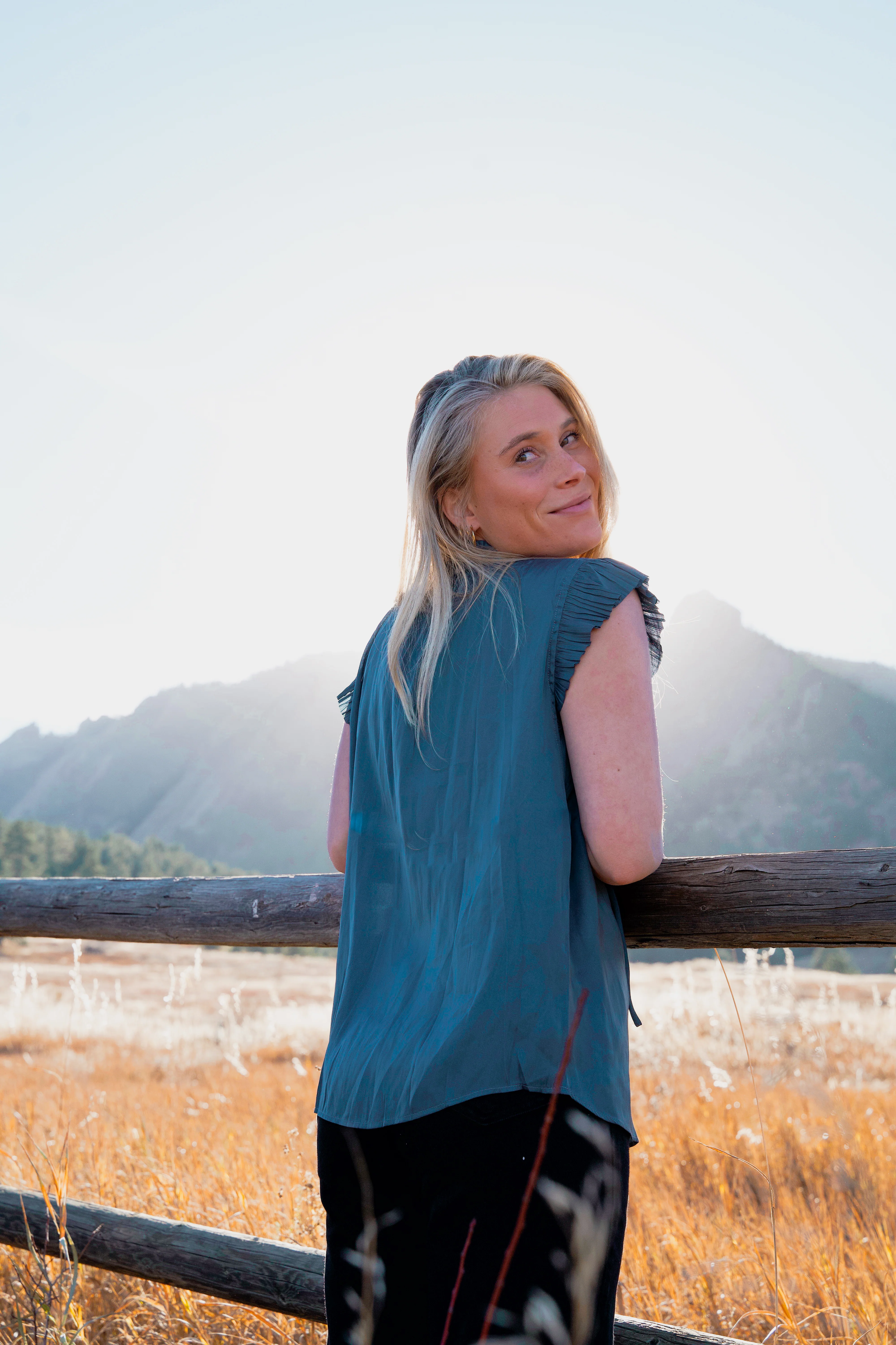 Short Sleeve Flutter Top - Image 15